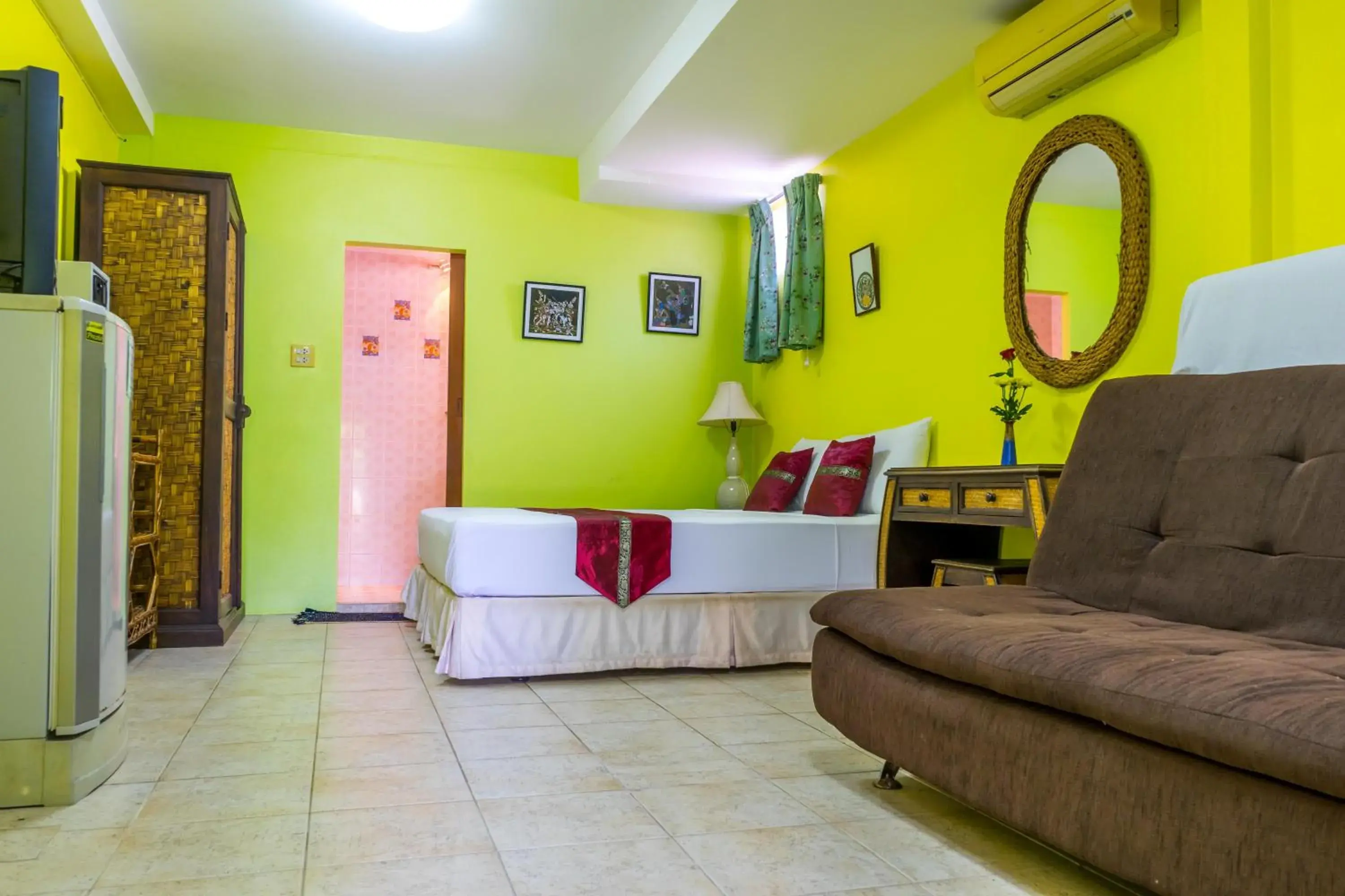 Bedroom, Bed in Chez Charly Bungalow Bedroom, Bed in Chez Charly Bungalow