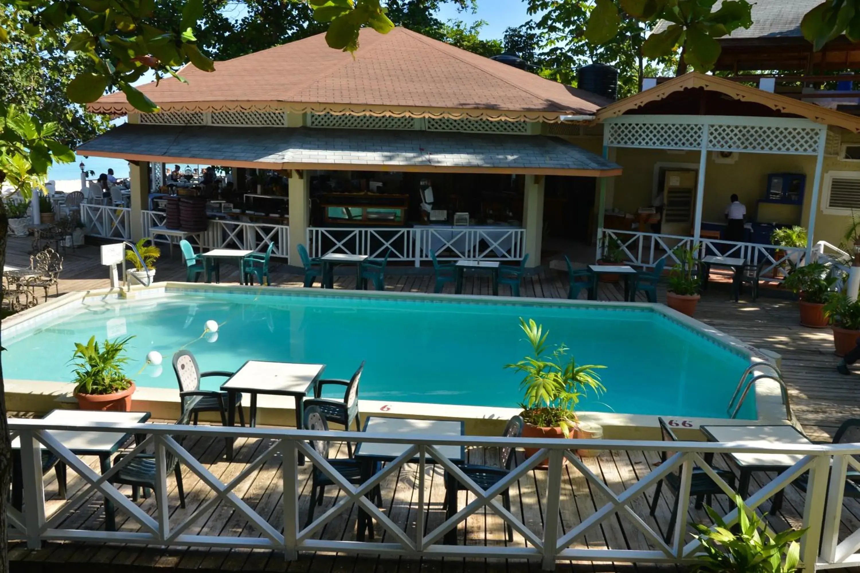 Swimming pool in Merrils Beach Resort II Swimming pool in Merrils Beach Resort II