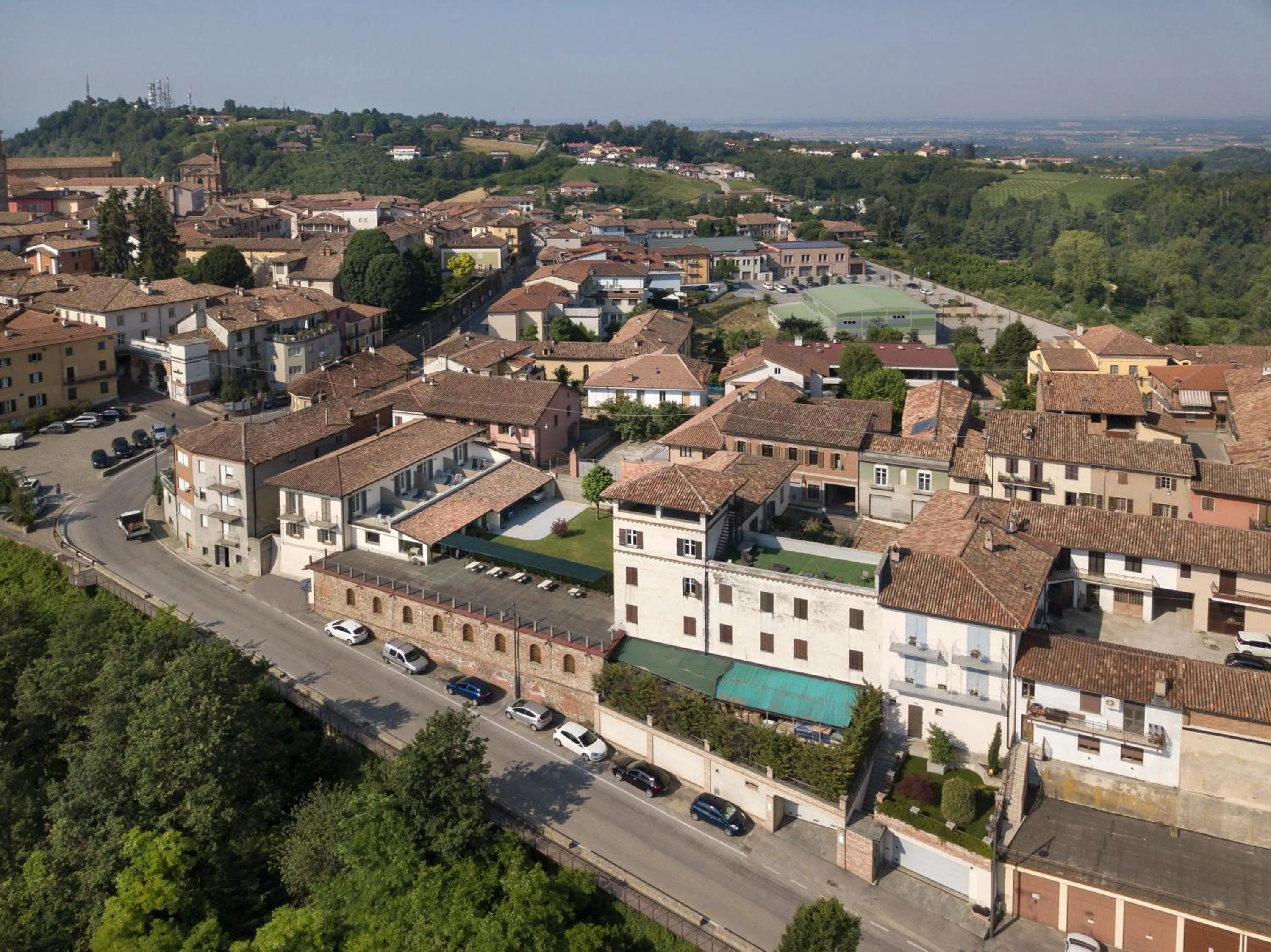 Bird's eye view in Rocche Costamagna Art Suites