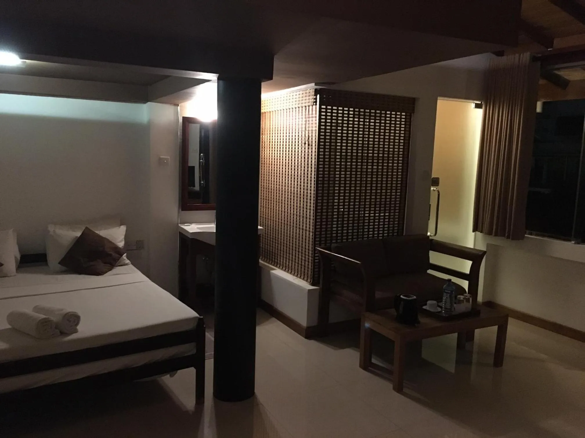 Bed in Silvikris Villa