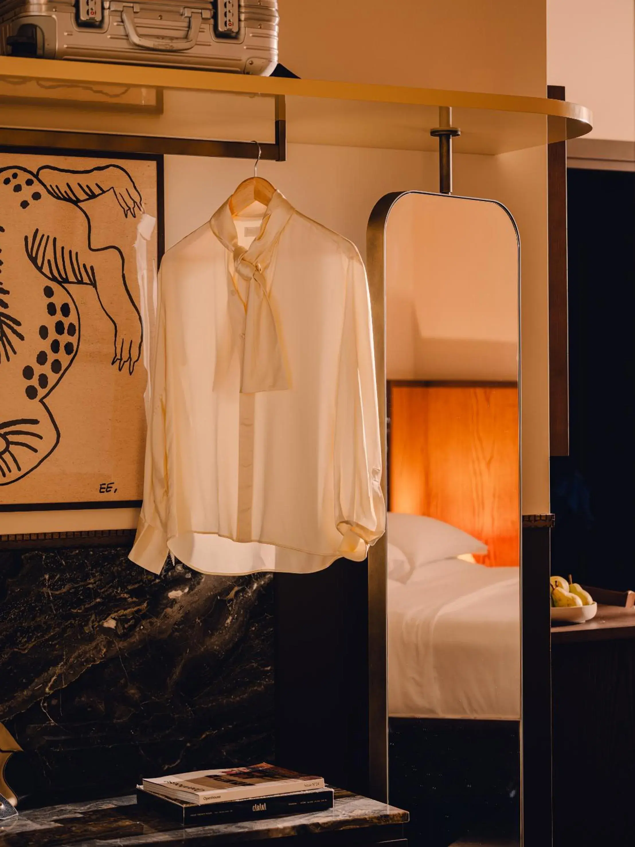 Bedroom, Bed in Aethos Milan Bedroom, Bed in Aethos Milan