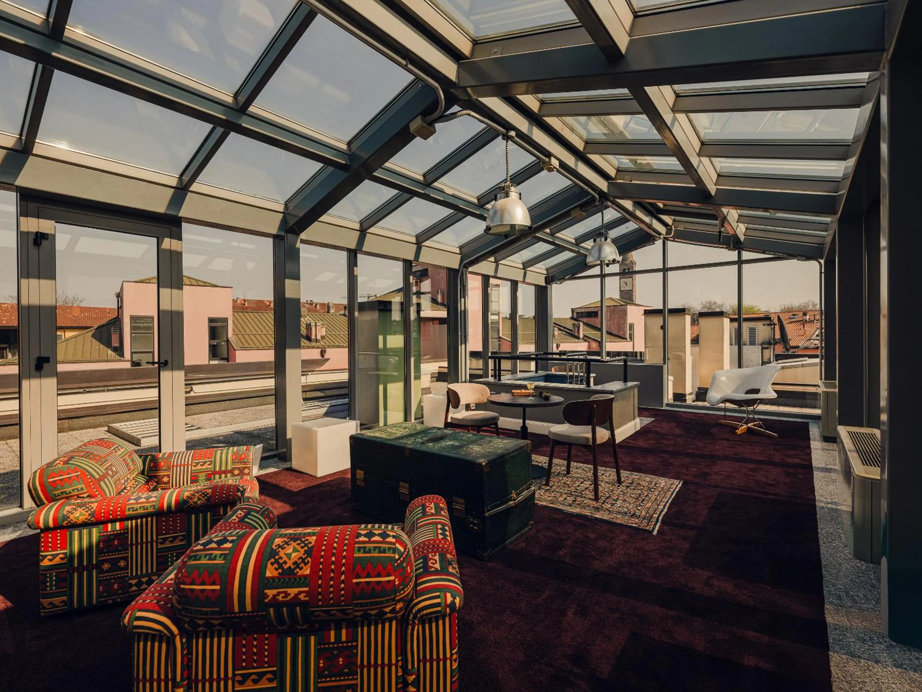 Balcony/Terrace in Aethos Hotel Milan