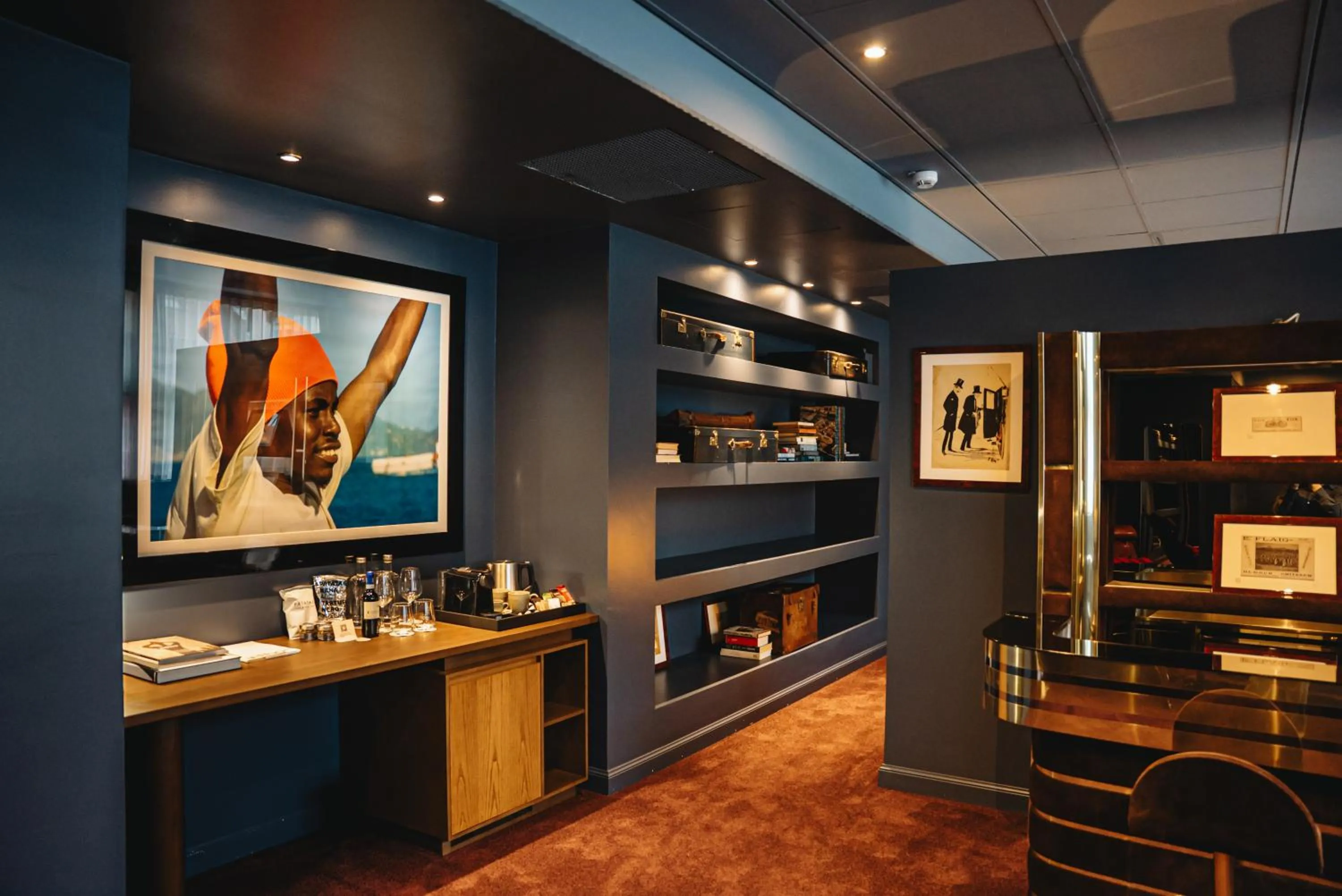 Living room in Aethos Hotel Milan