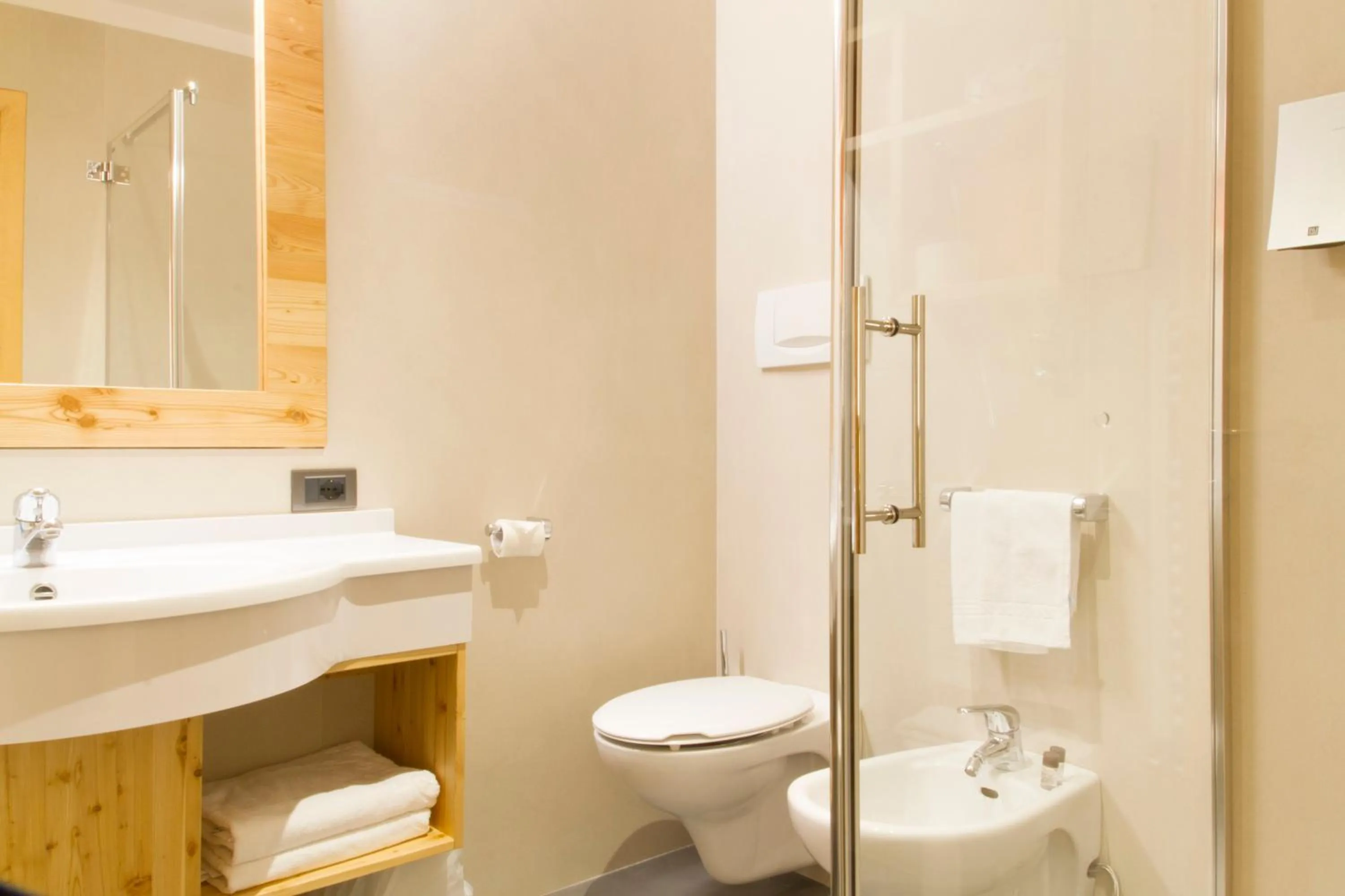 Toilet in Berghotel Miramonti