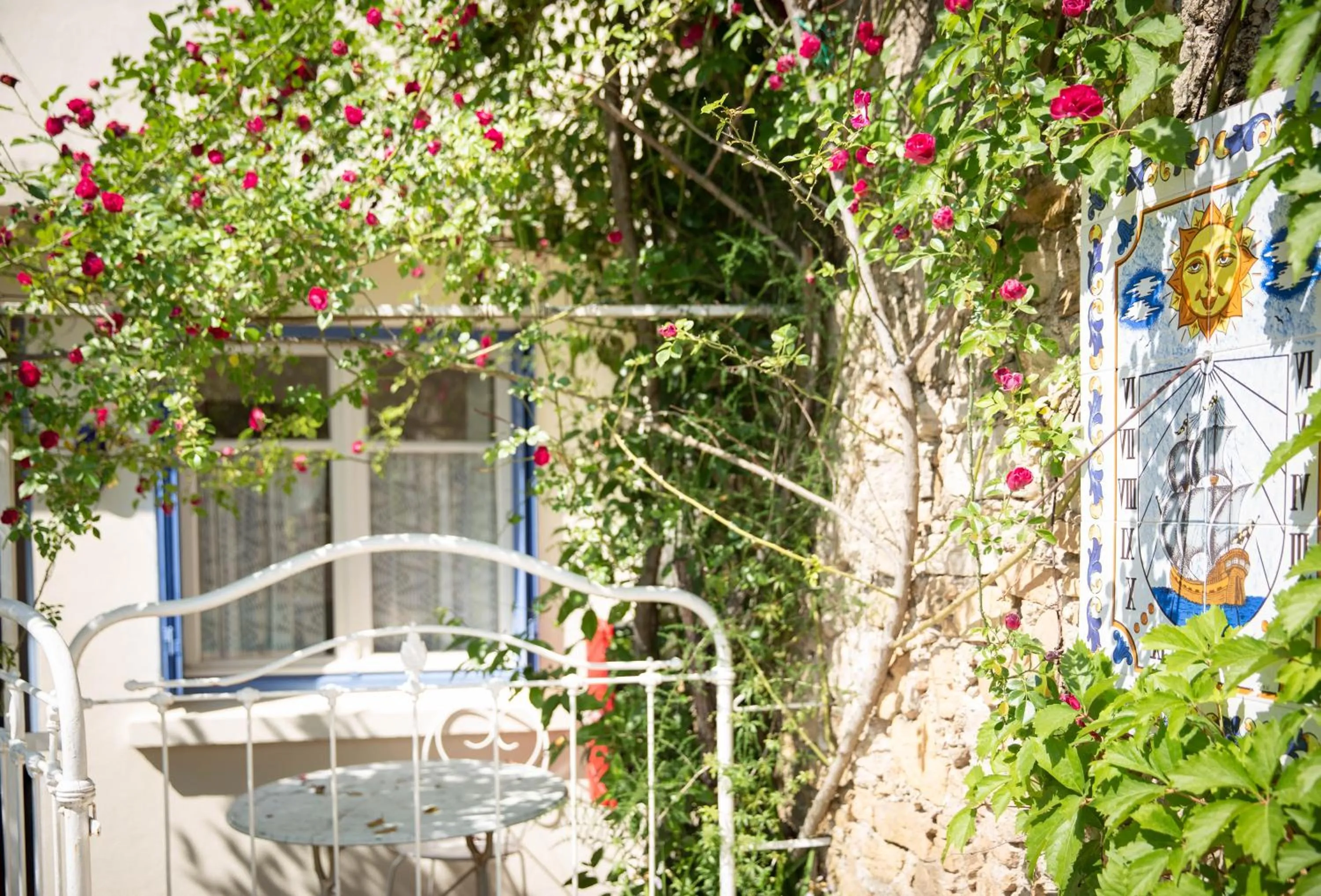 Garden in La Roseraie