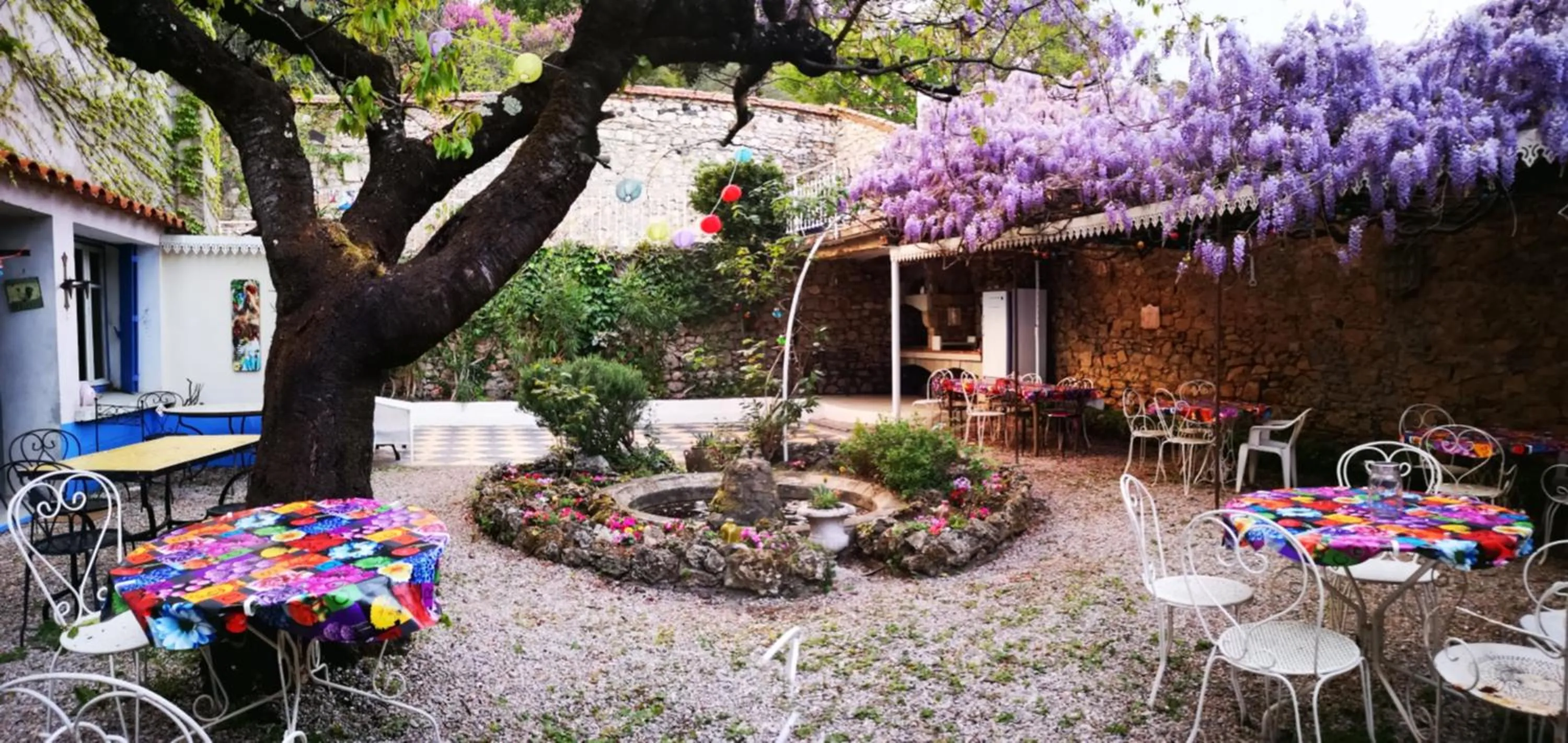 Balcony/Terrace in La Roseraie