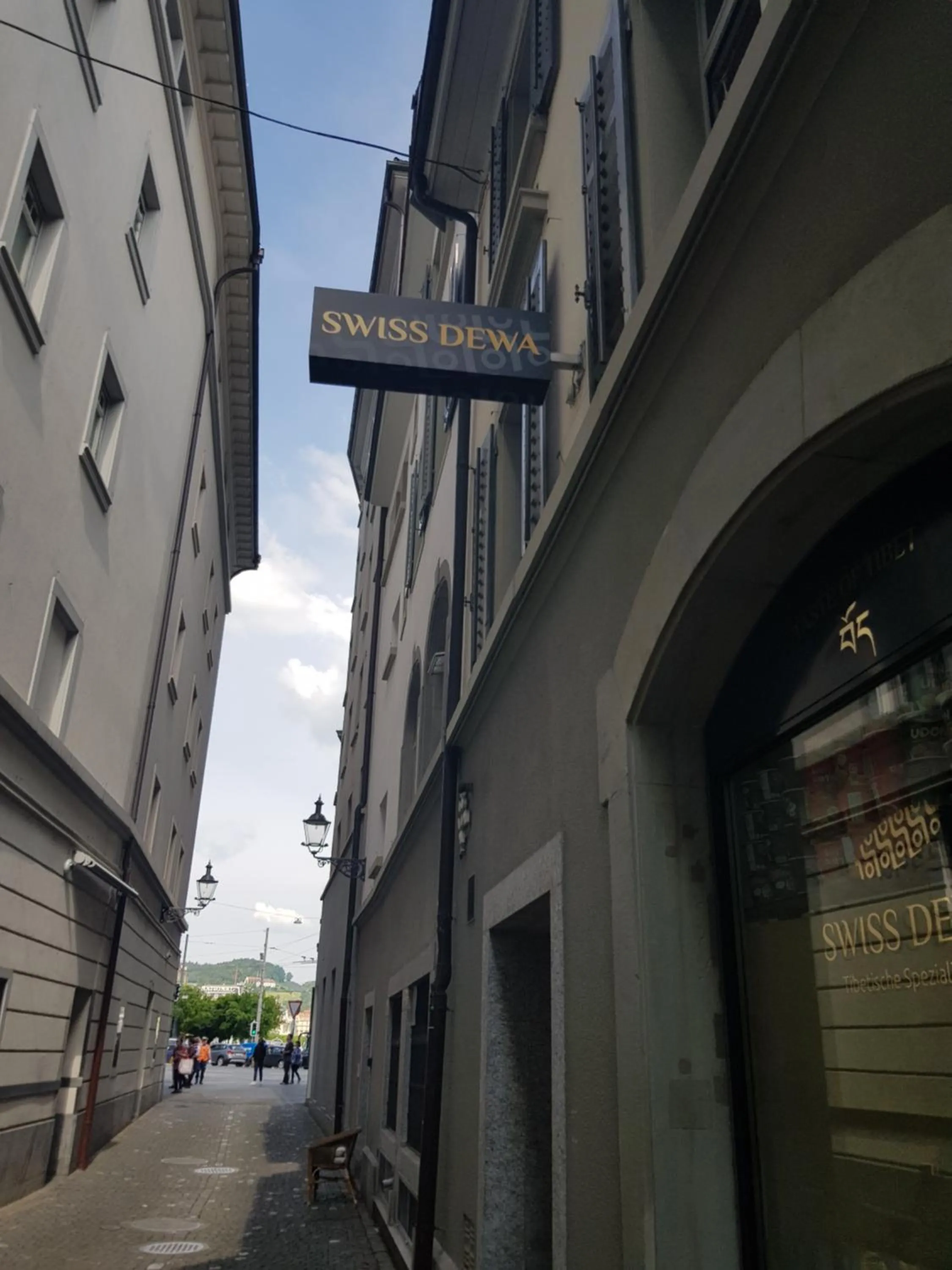 Street view in Swiss Dewa