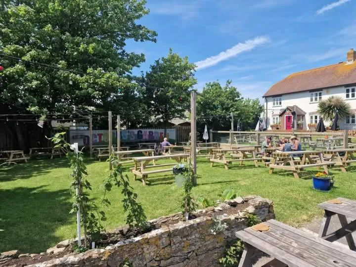Garden in The Lugger Inn