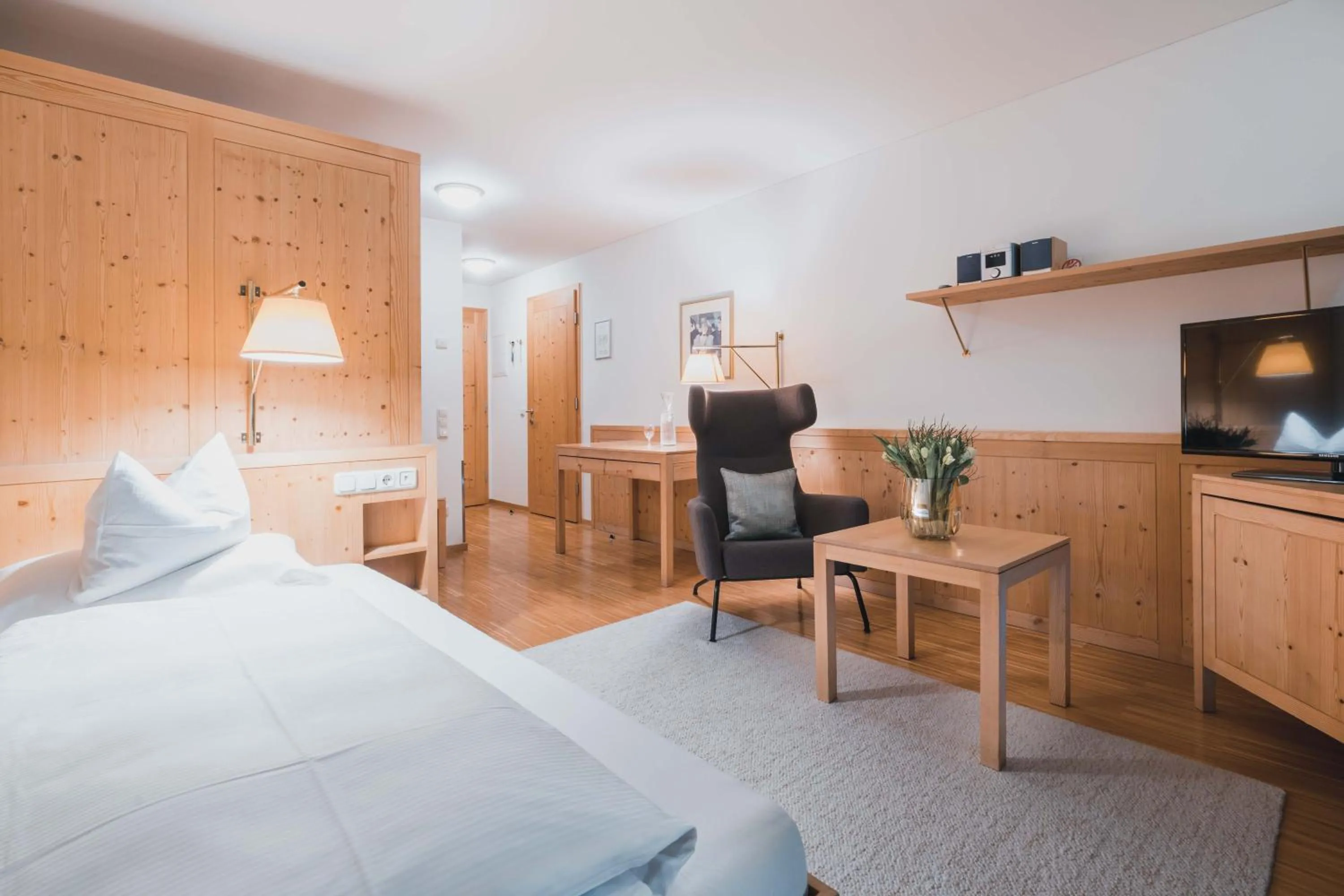 Photo of the whole room, Bed in Felbermayer Hotel & AlpineSpa-Montafon
