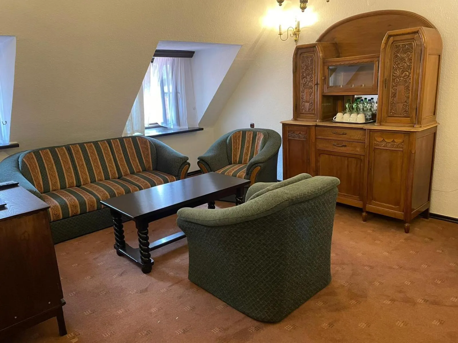 Living room in Hotel Dwór Polski