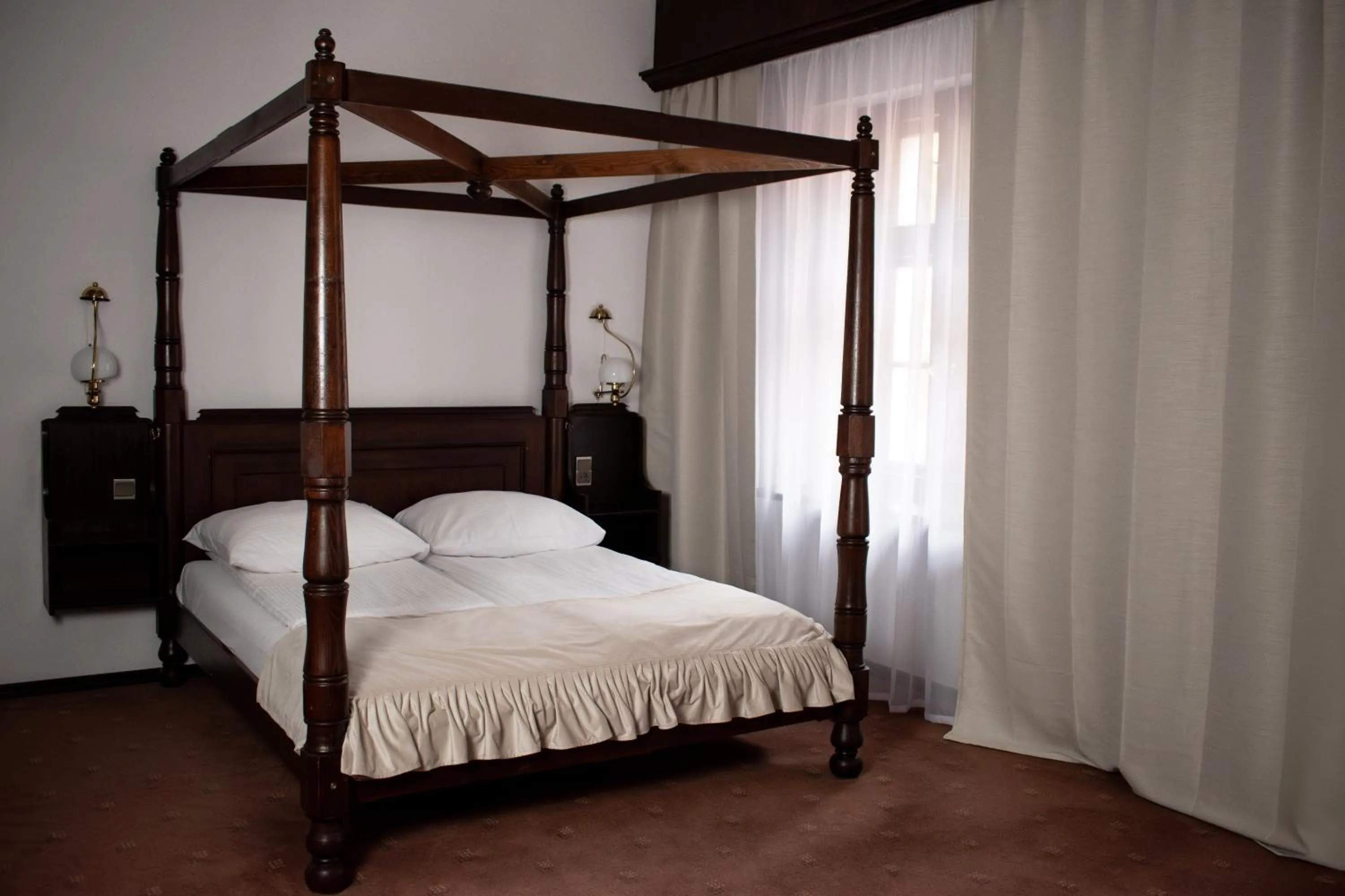 Bed in Hotel Dwór Polski