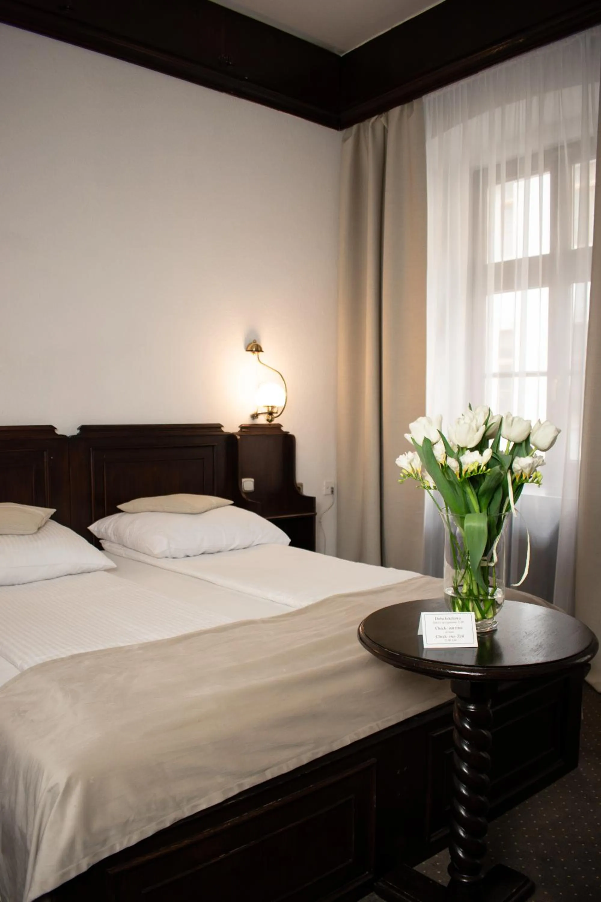 Bed in Hotel Dwór Polski