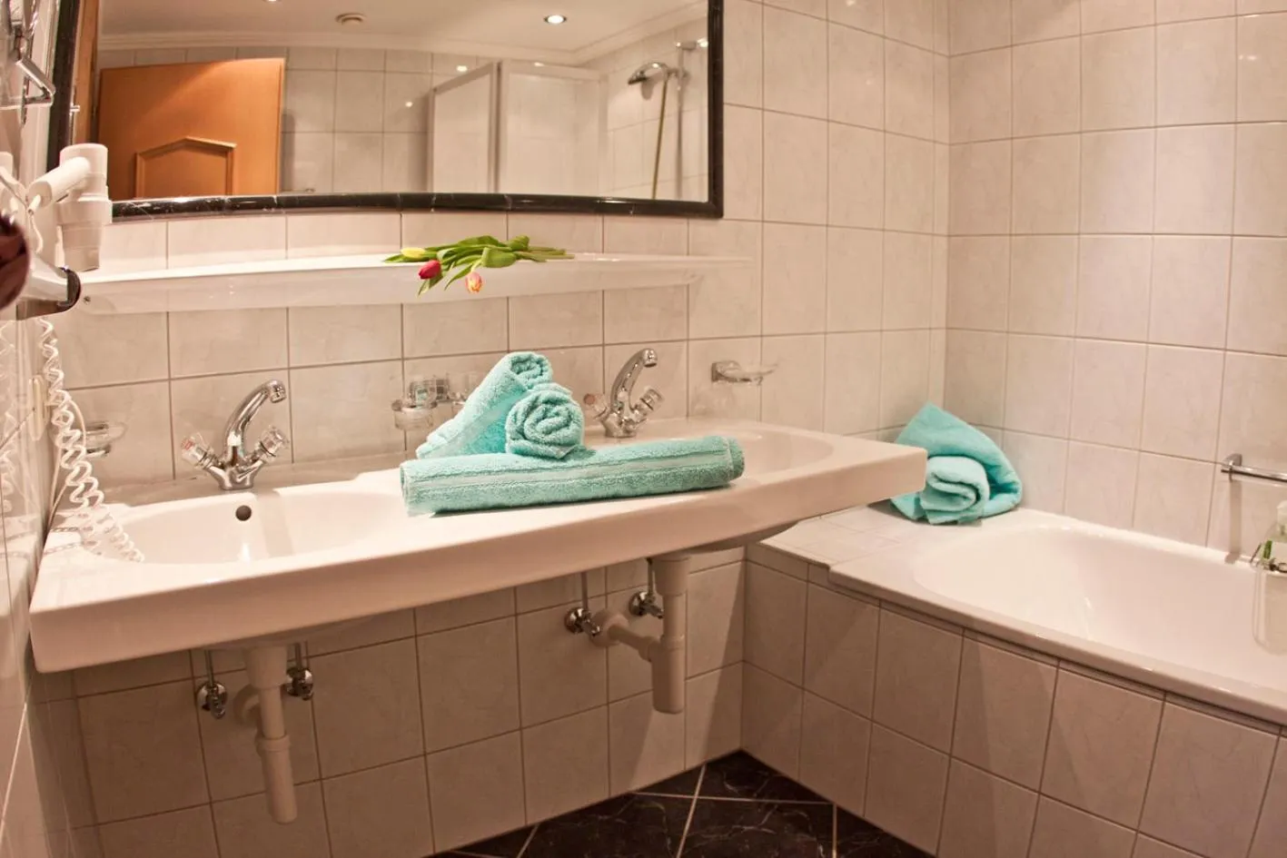 Bathroom in Hotel Garni Pra Posta