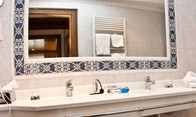 Bathroom in Hotel Garni Pra Posta