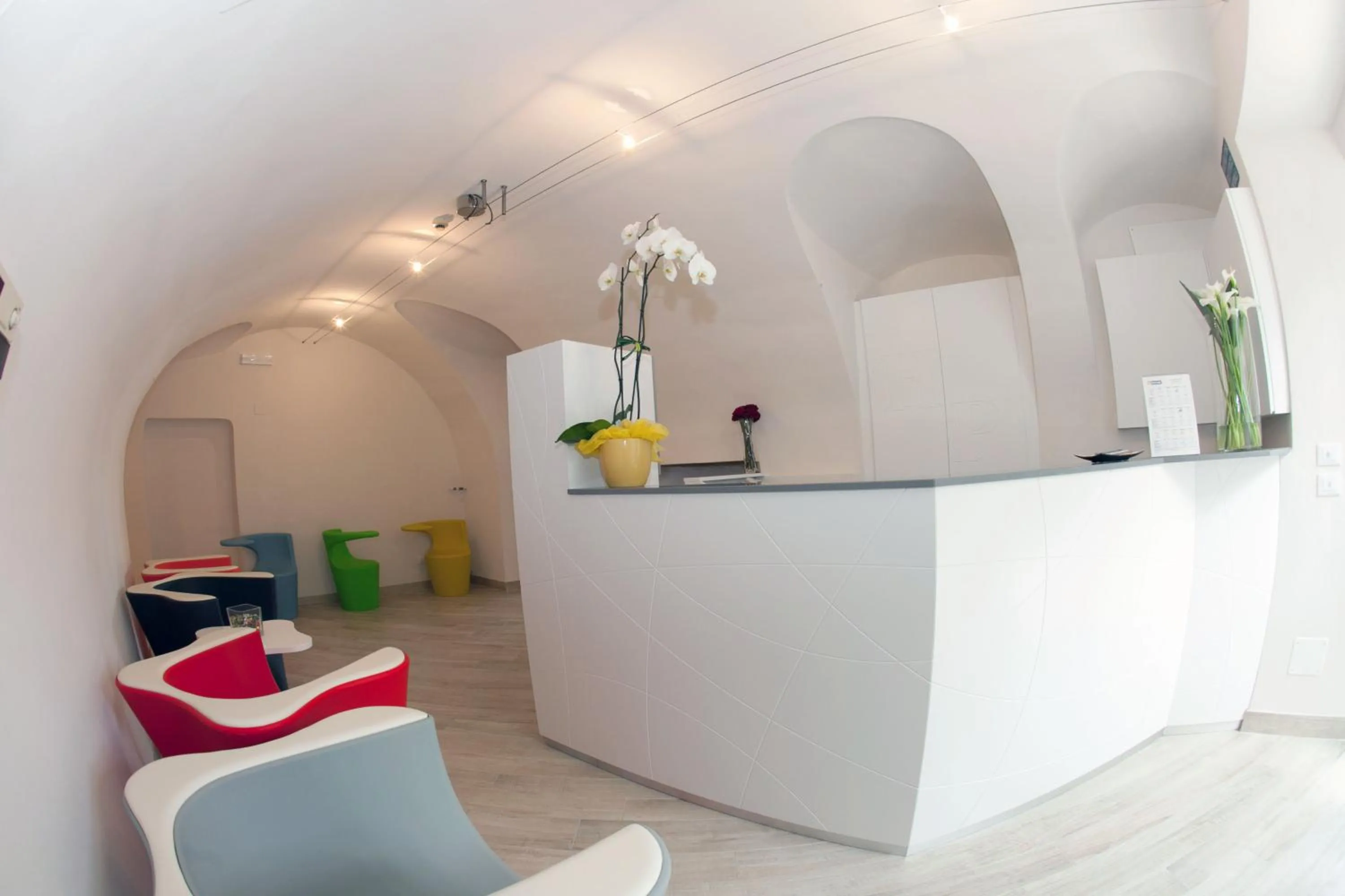 Lobby or reception in Hotel Pinamonte