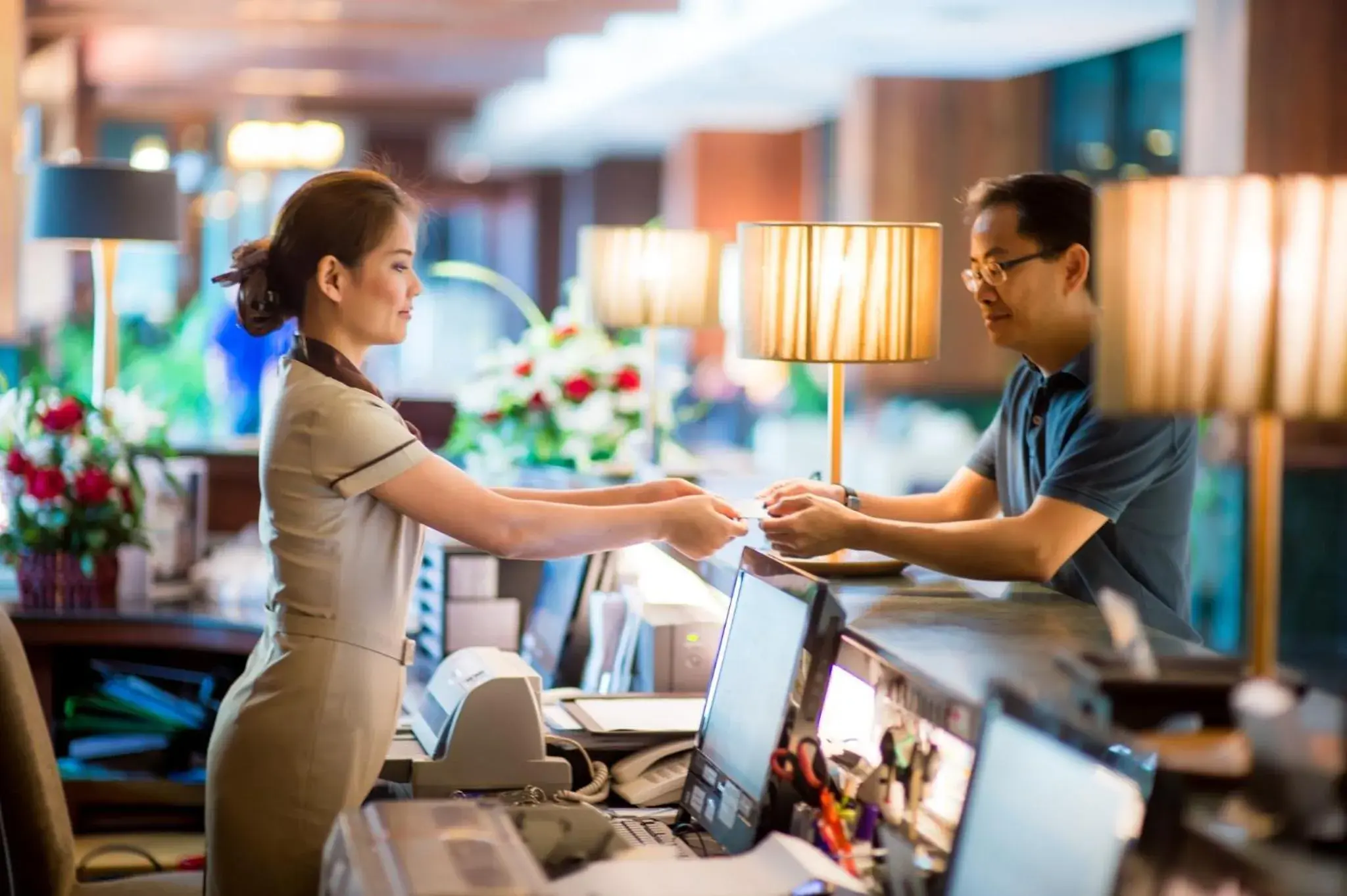 Lobby or reception in Laemtong Serviced Apartment Lobby or reception in Laemtong Serviced Apartment