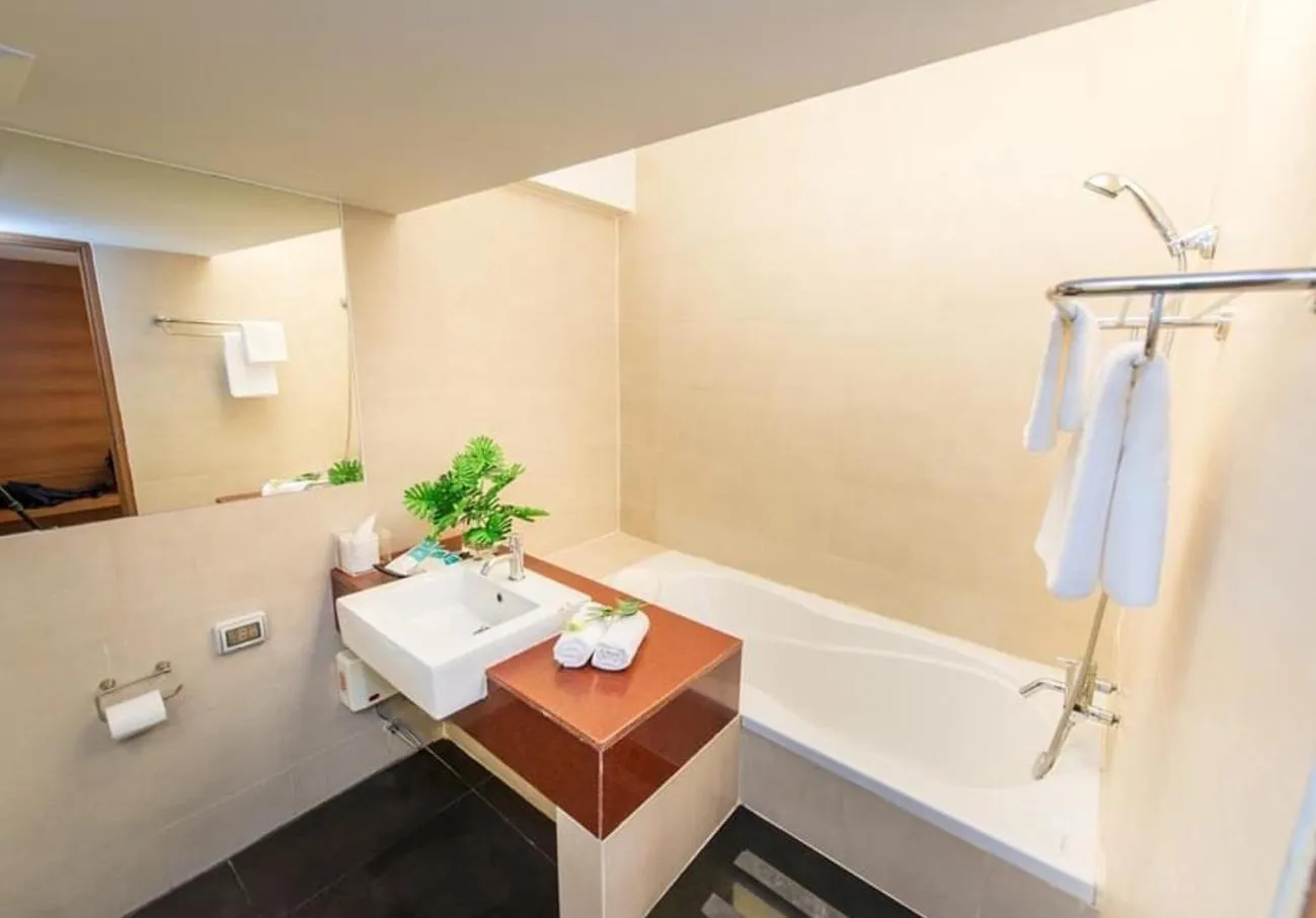Bathroom in Laemtong Serviced Apartment