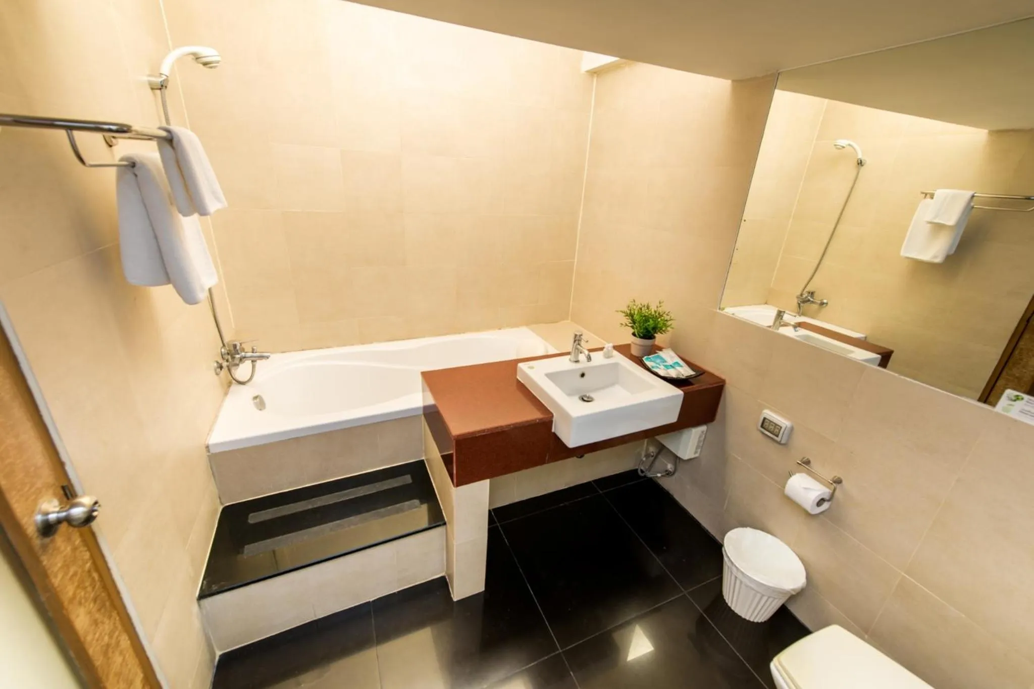 Bathroom in Laemtong Serviced Apartment