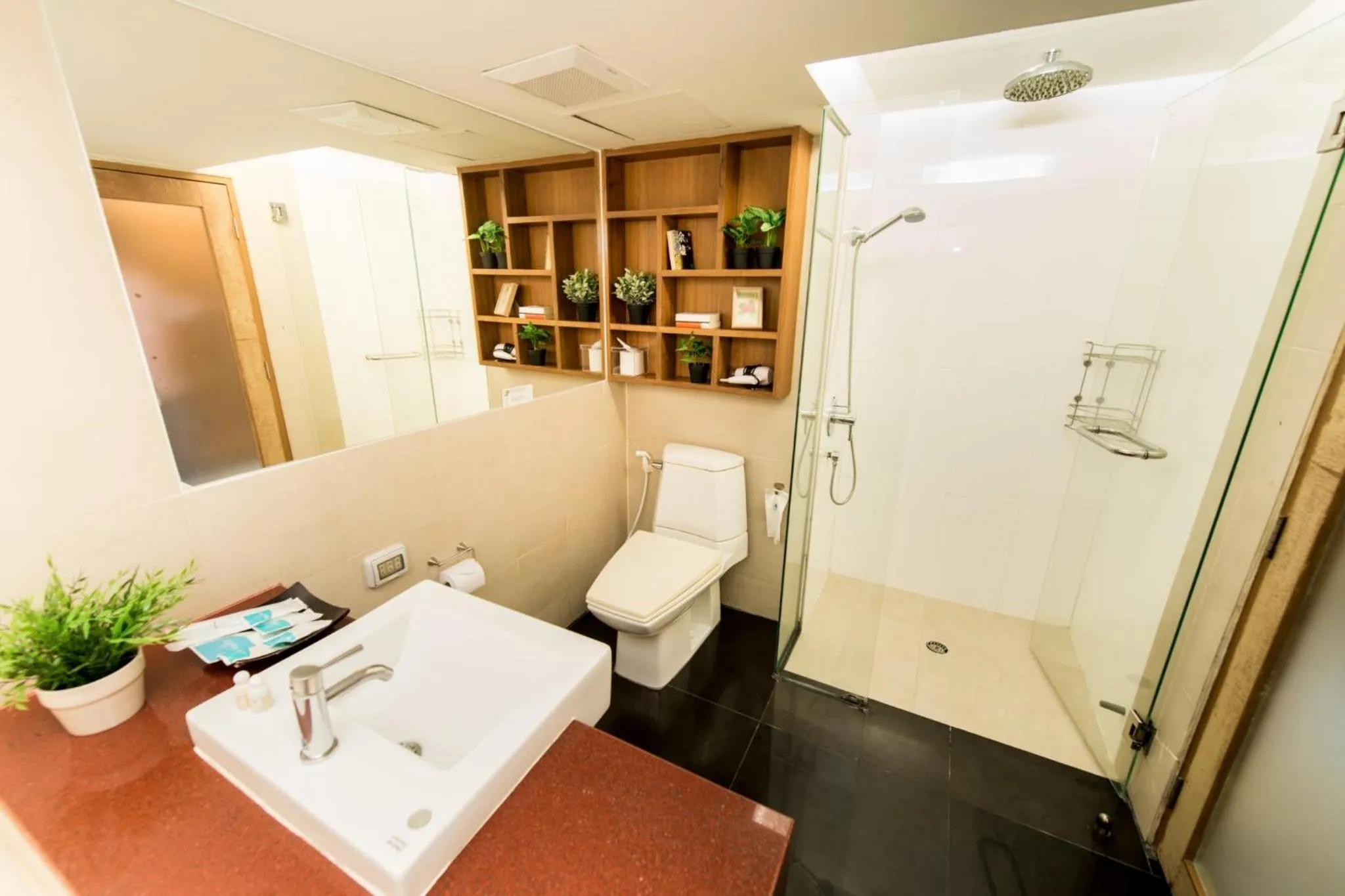 Bathroom in Laemtong Serviced Apartment