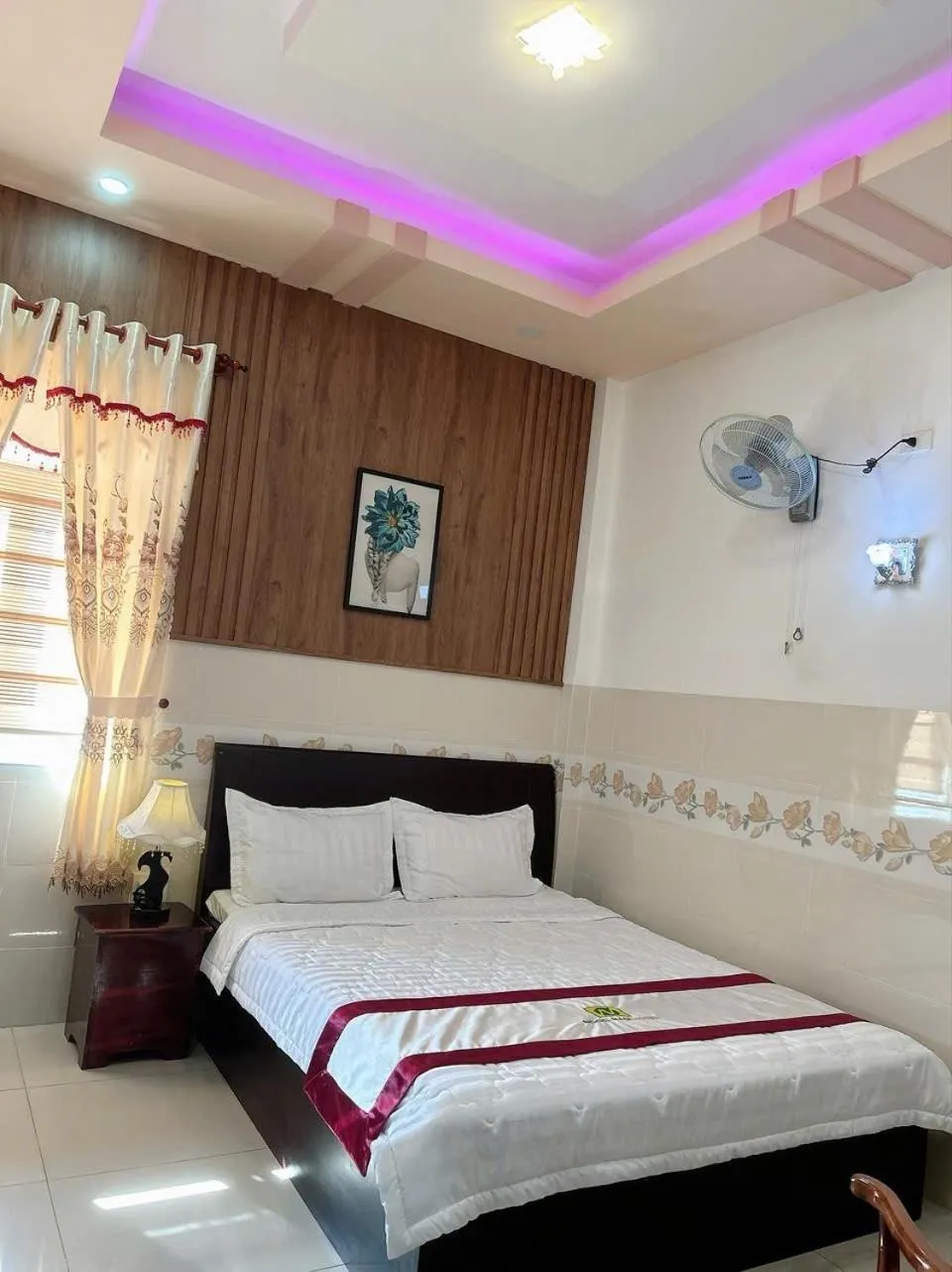 Bed in Ngọc Nam Hotel