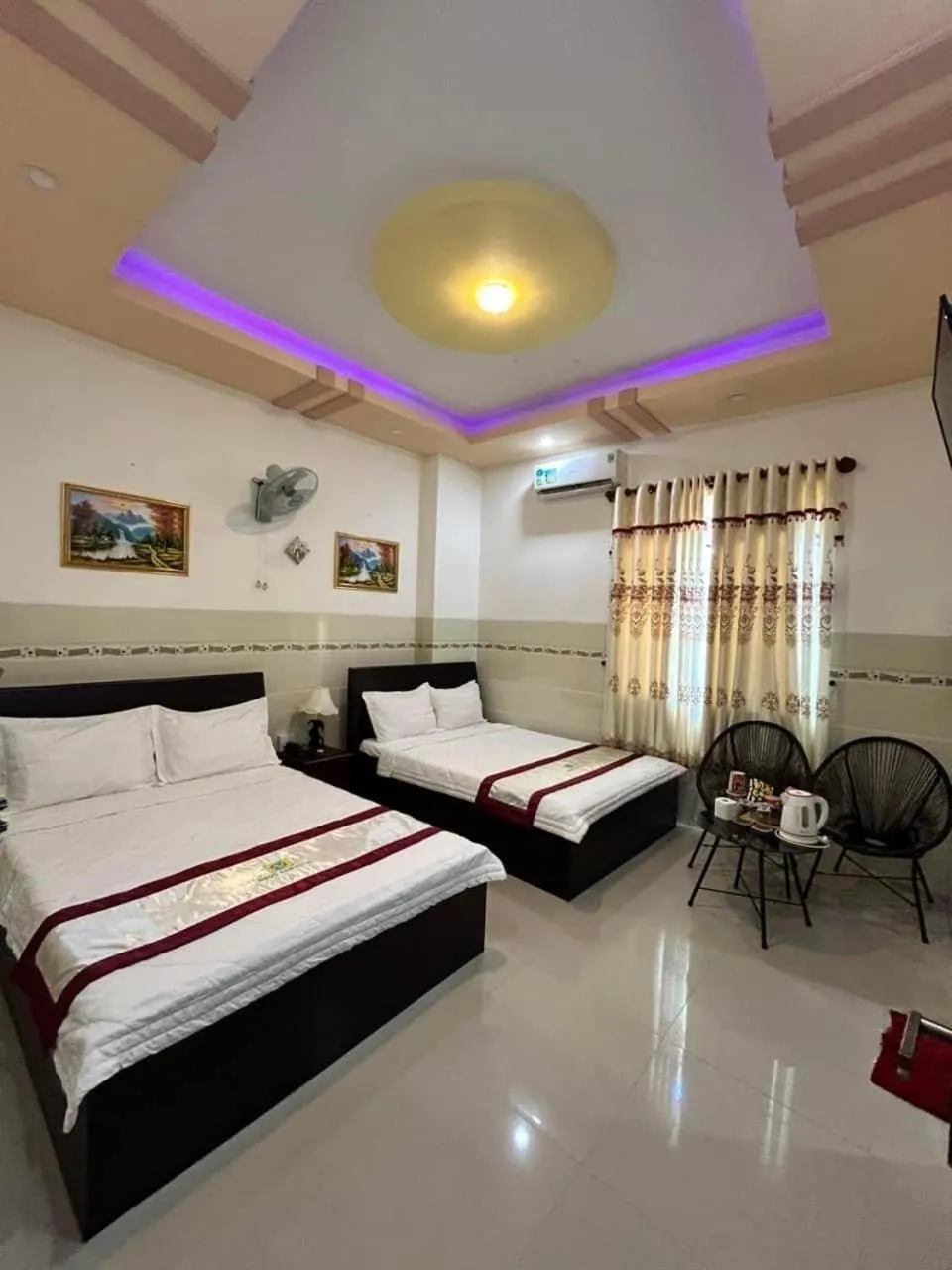 Bed in Ngọc Nam Hotel