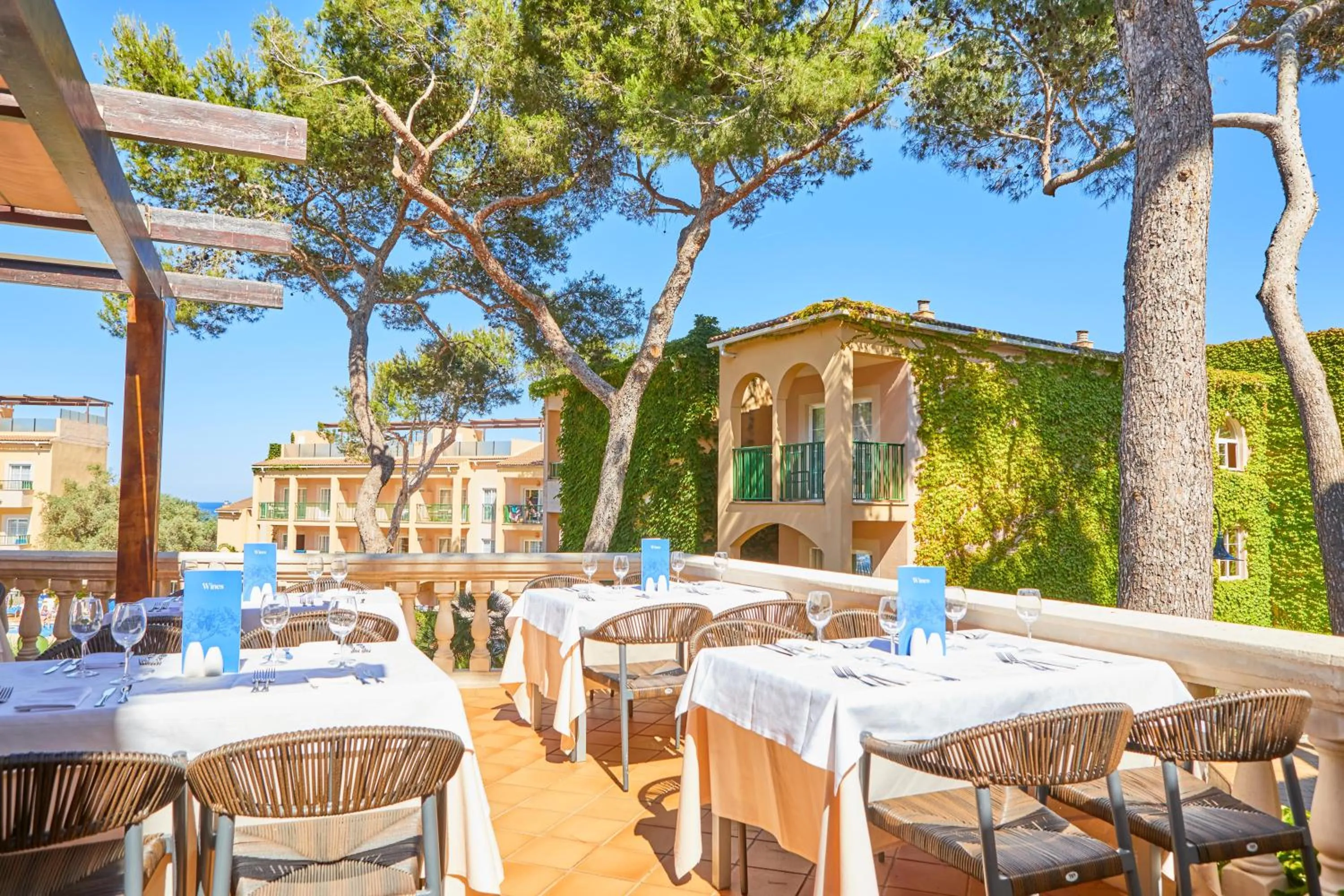 Restaurant/places to eat in Zafiro Cala Mesquida