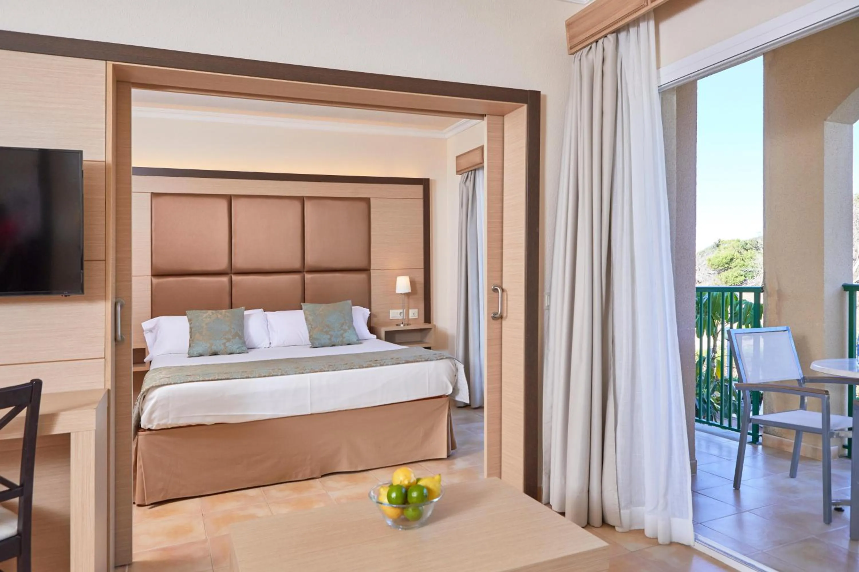 Photo of the whole room, Bed in Zafiro Cala Mesquida