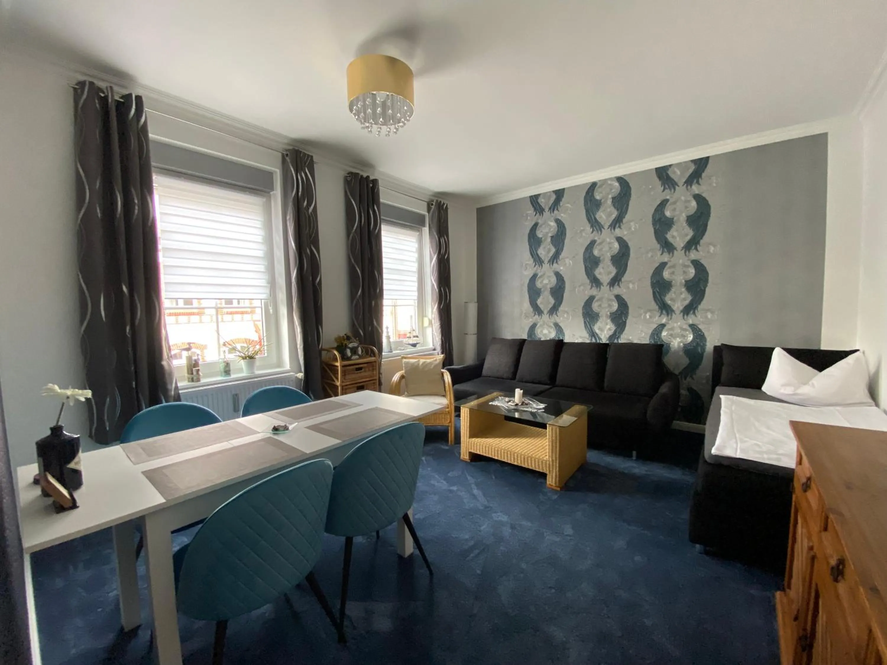 Living room in Pension & Ferienwohnungen Schneidereit