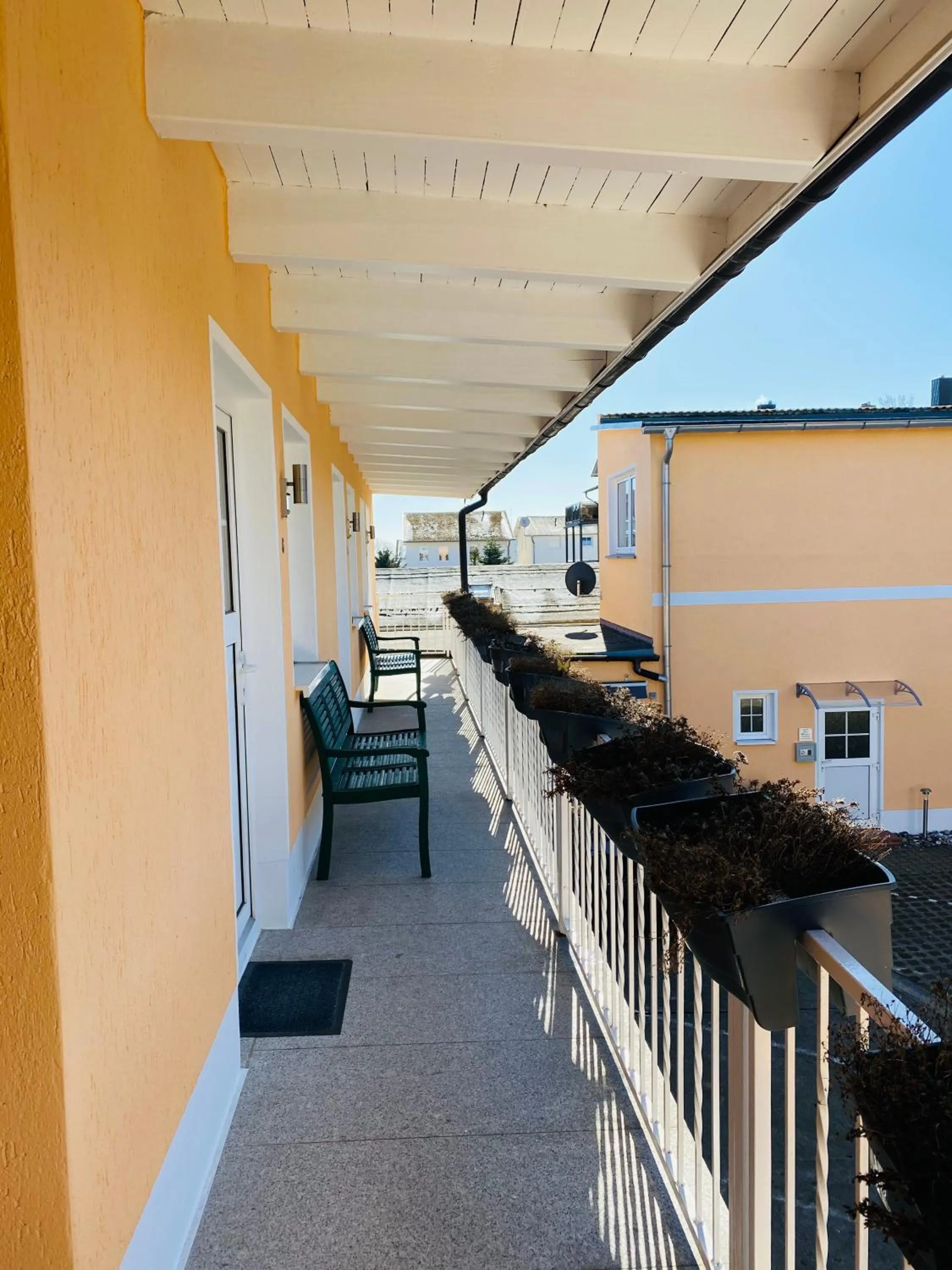 Balcony/Terrace in Pension & Ferienwohnungen Schneidereit