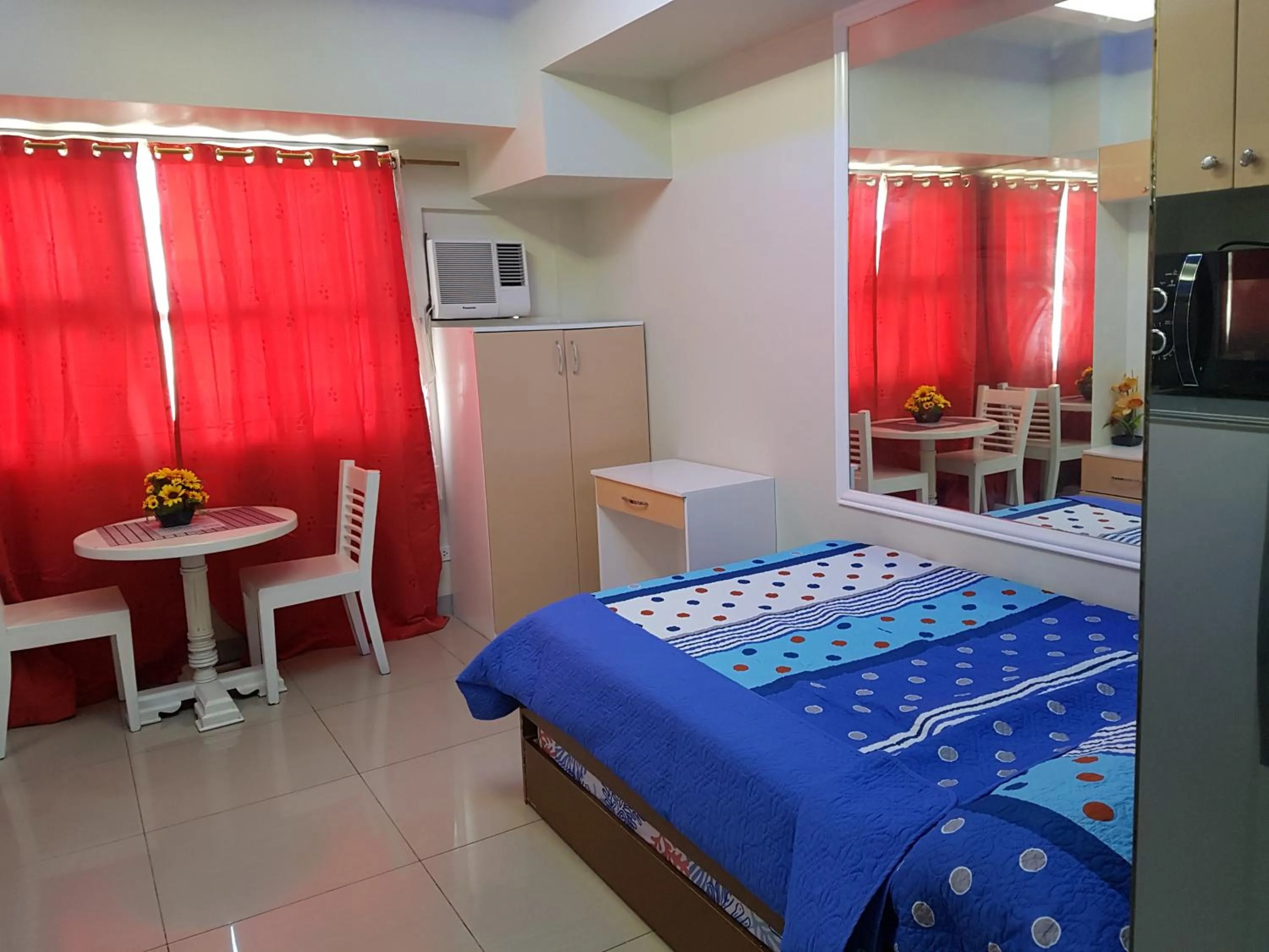 Bed in KC Studio 6 at Horizon 101 Cebu