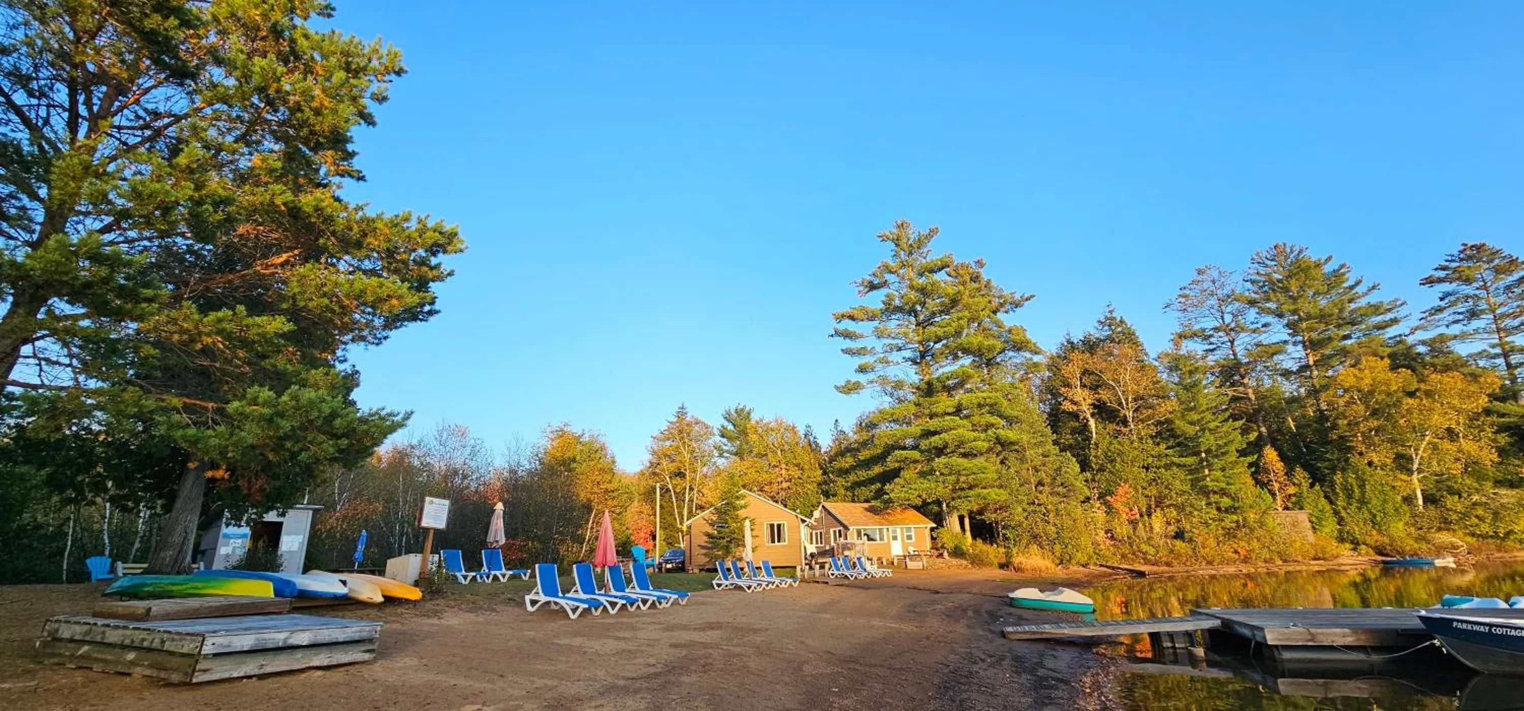 Beach in Parkway Cottage Resort and Trading Post