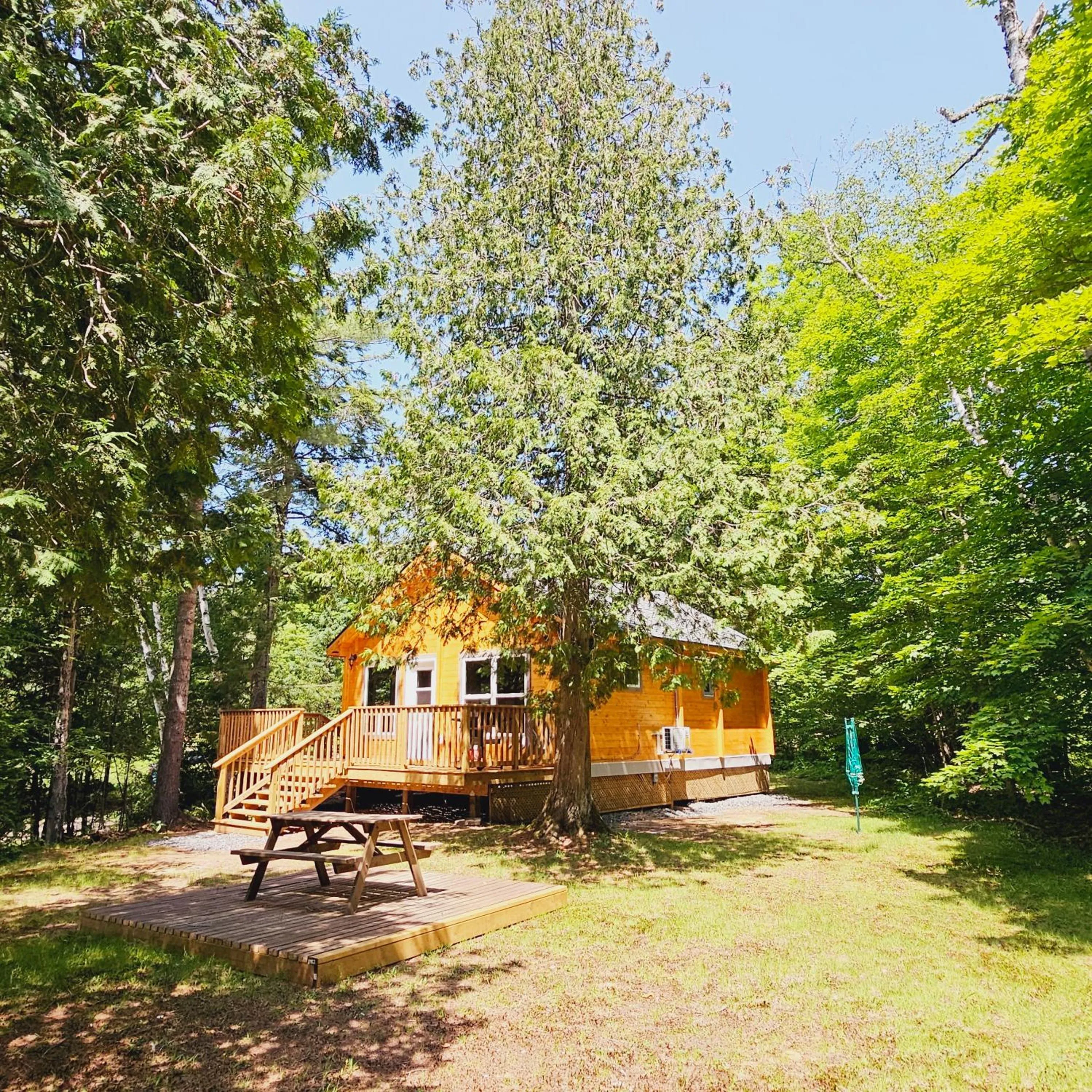 Garden view in Parkway Cottage Resort and Trading Post