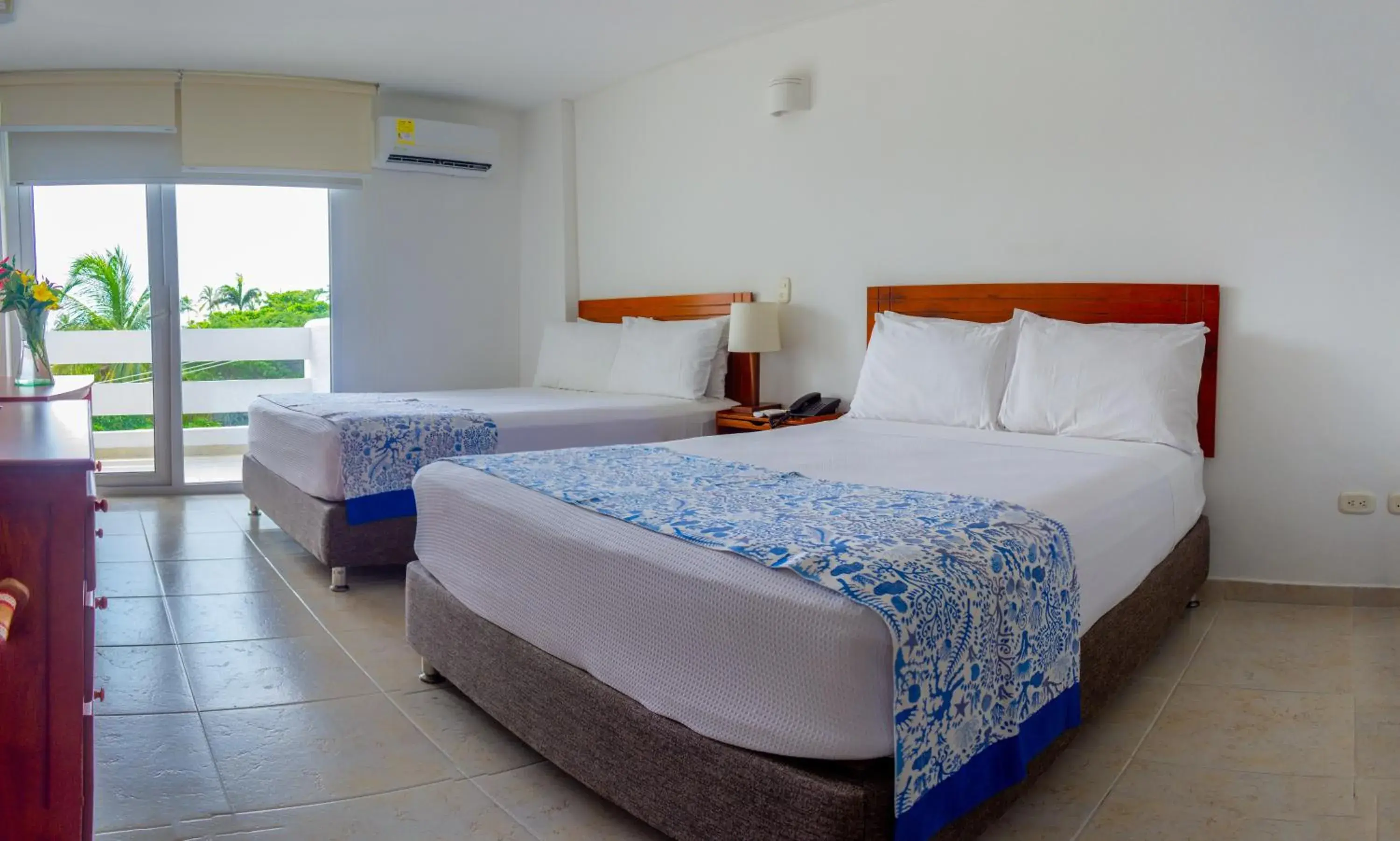 Bed in Blu Hotel by Tamaca Bed in Blu Hotel by Tamaca