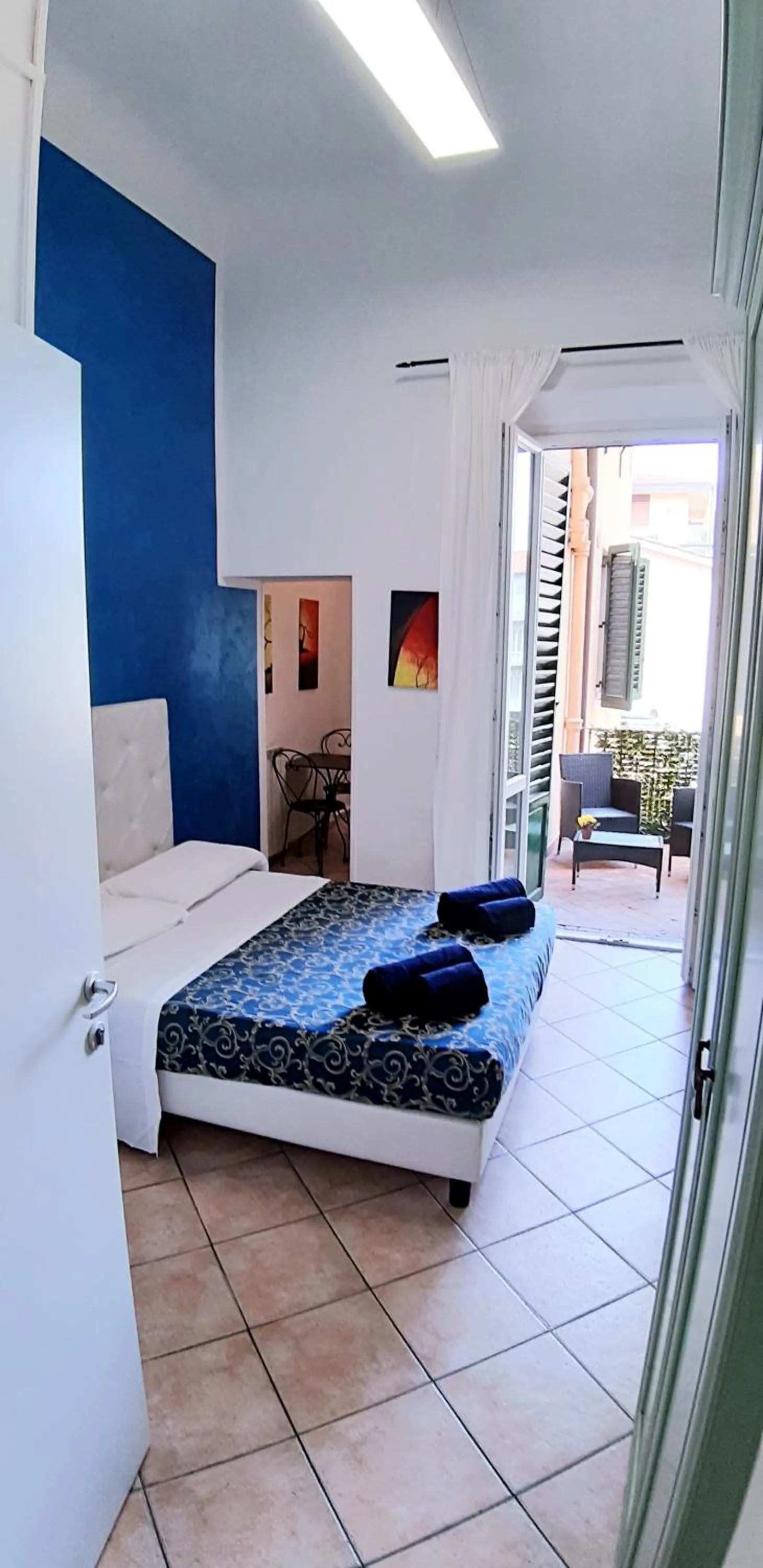 Garden view, Bed in B&B La Cittadella