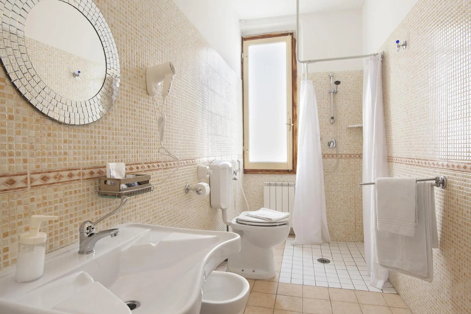 Bathroom in B&B La Cittadella