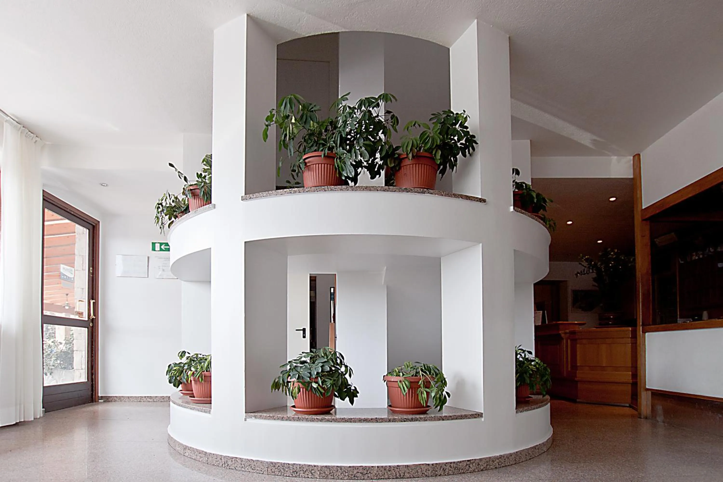 Lobby or reception in Albergo Milano