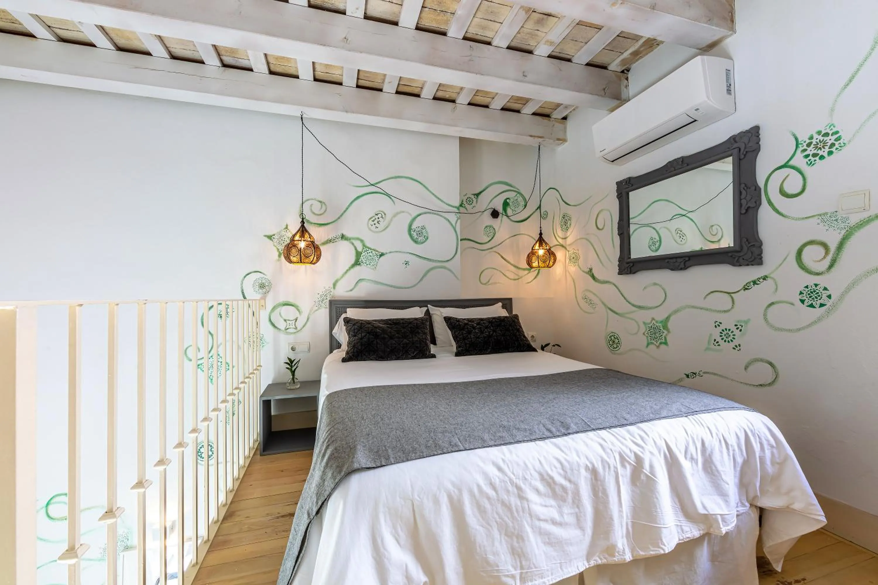 Bed in La Casa de la Favorita