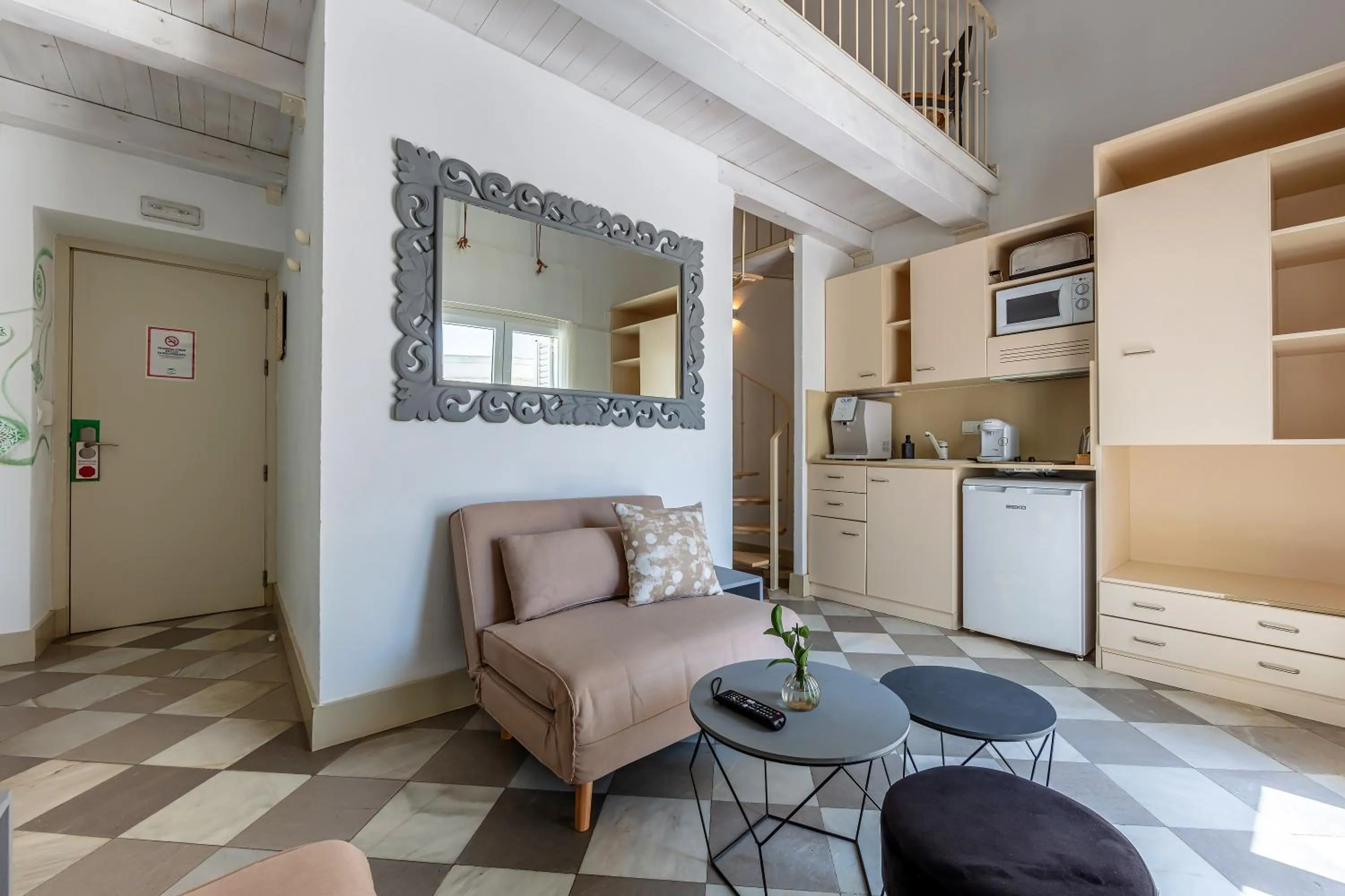 Living room in La Casa de la Favorita