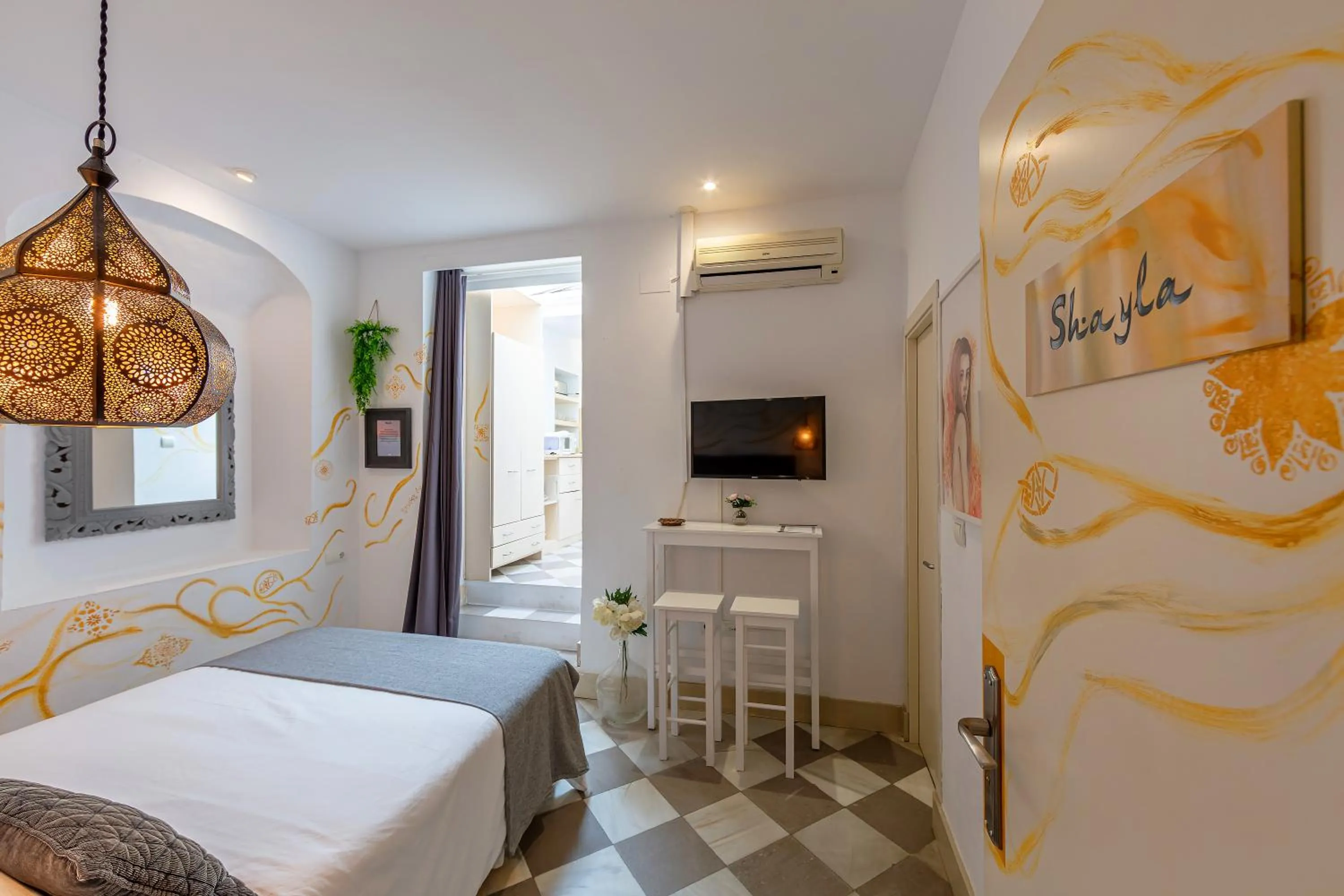 Bed in La Casa de la Favorita