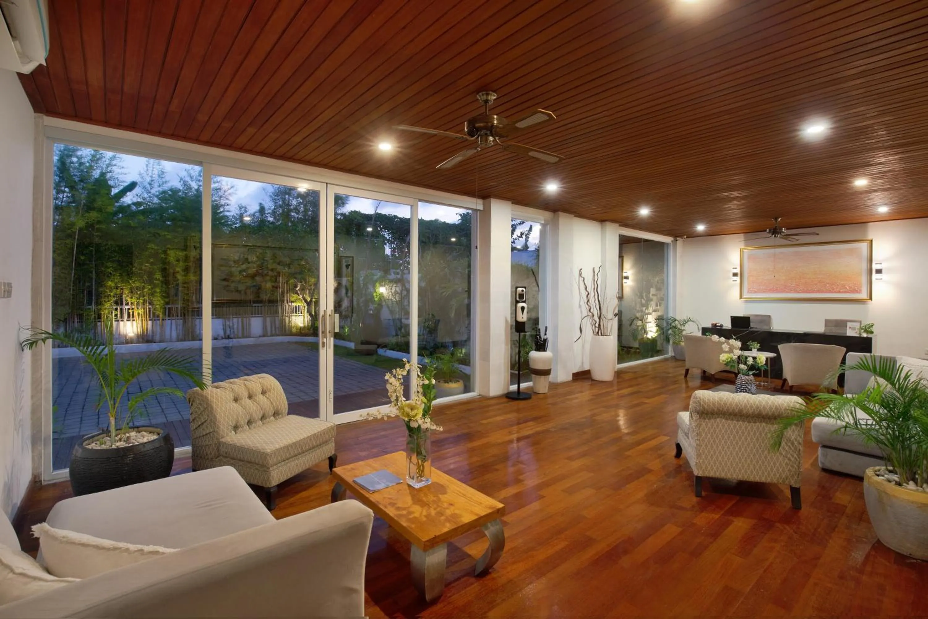 Lobby or reception in The Daha Luxury Villas