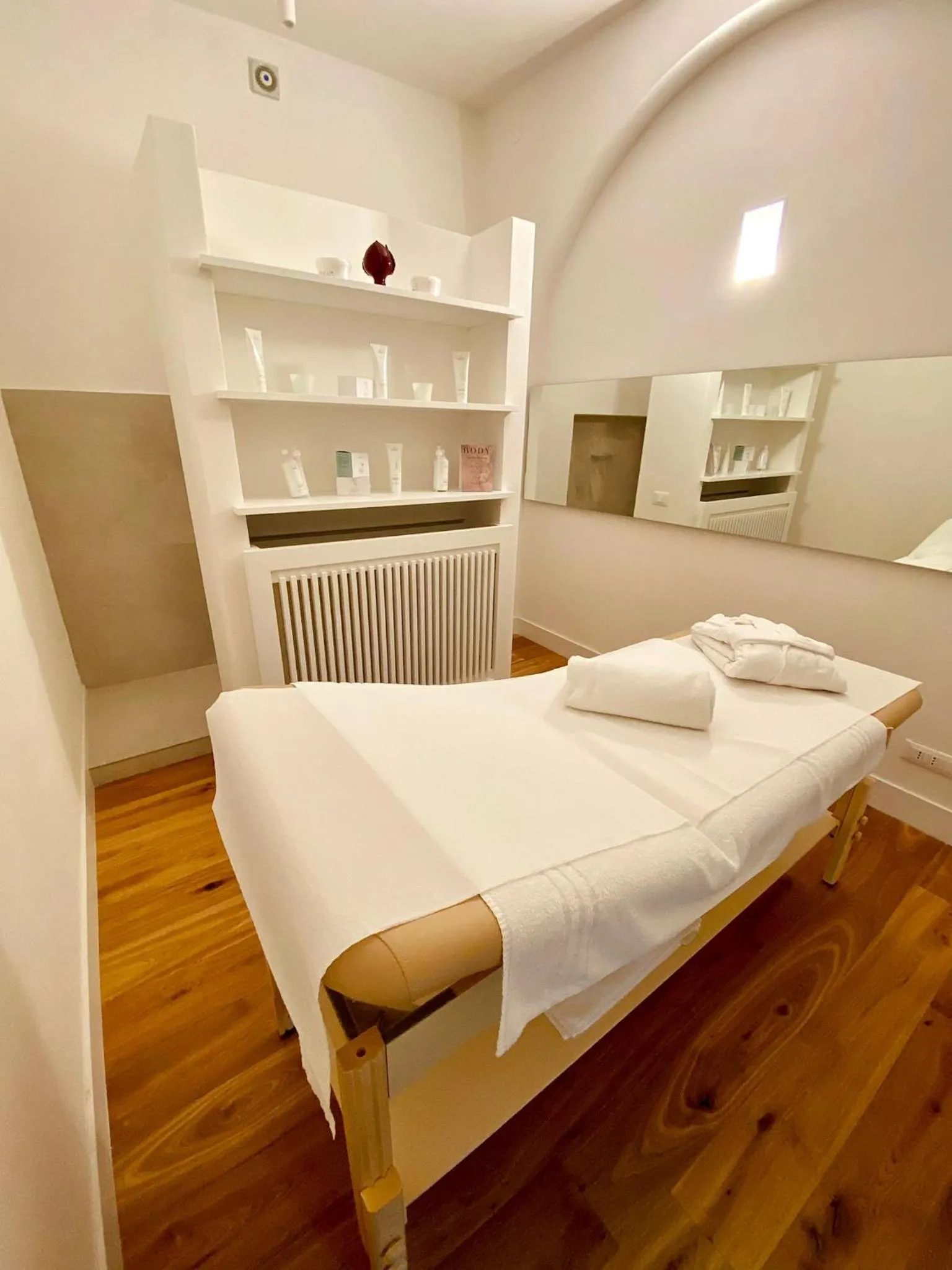 Bed in Hotel Saraceno Al Faro