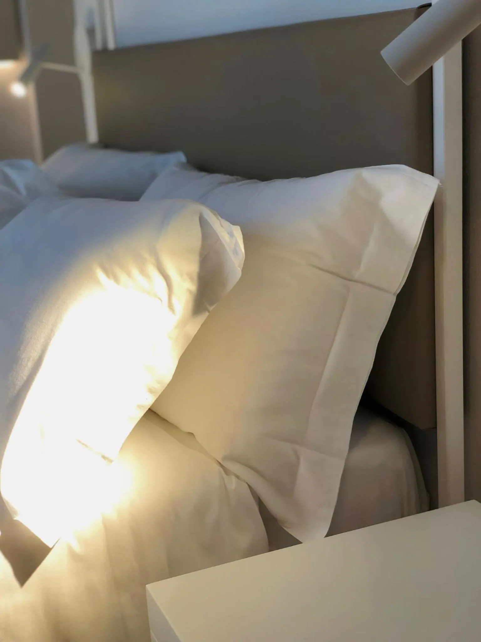 Bed in Hotel Saraceno Al Faro