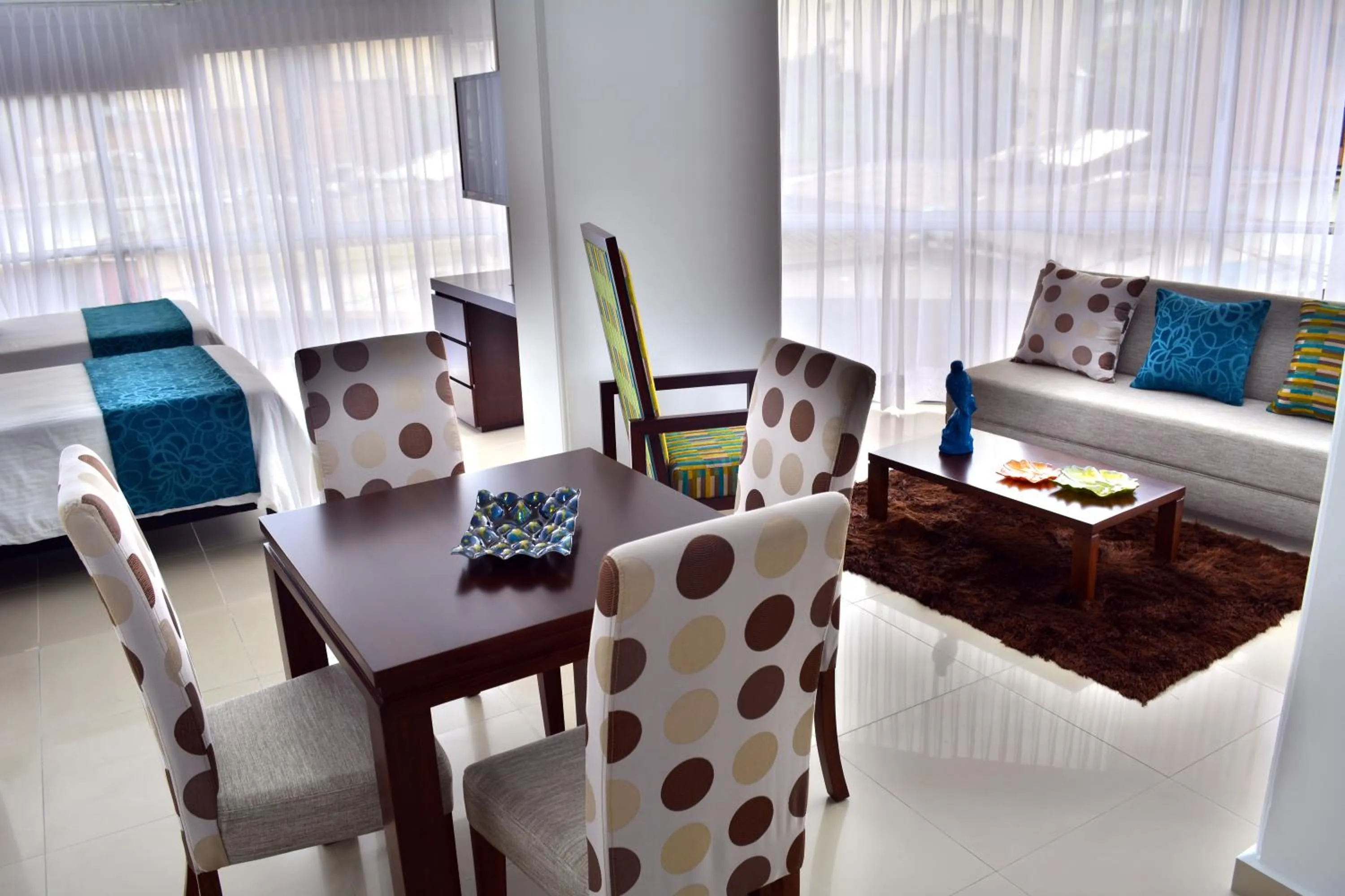 Living room in Monterosa Apartamentos Amoblados