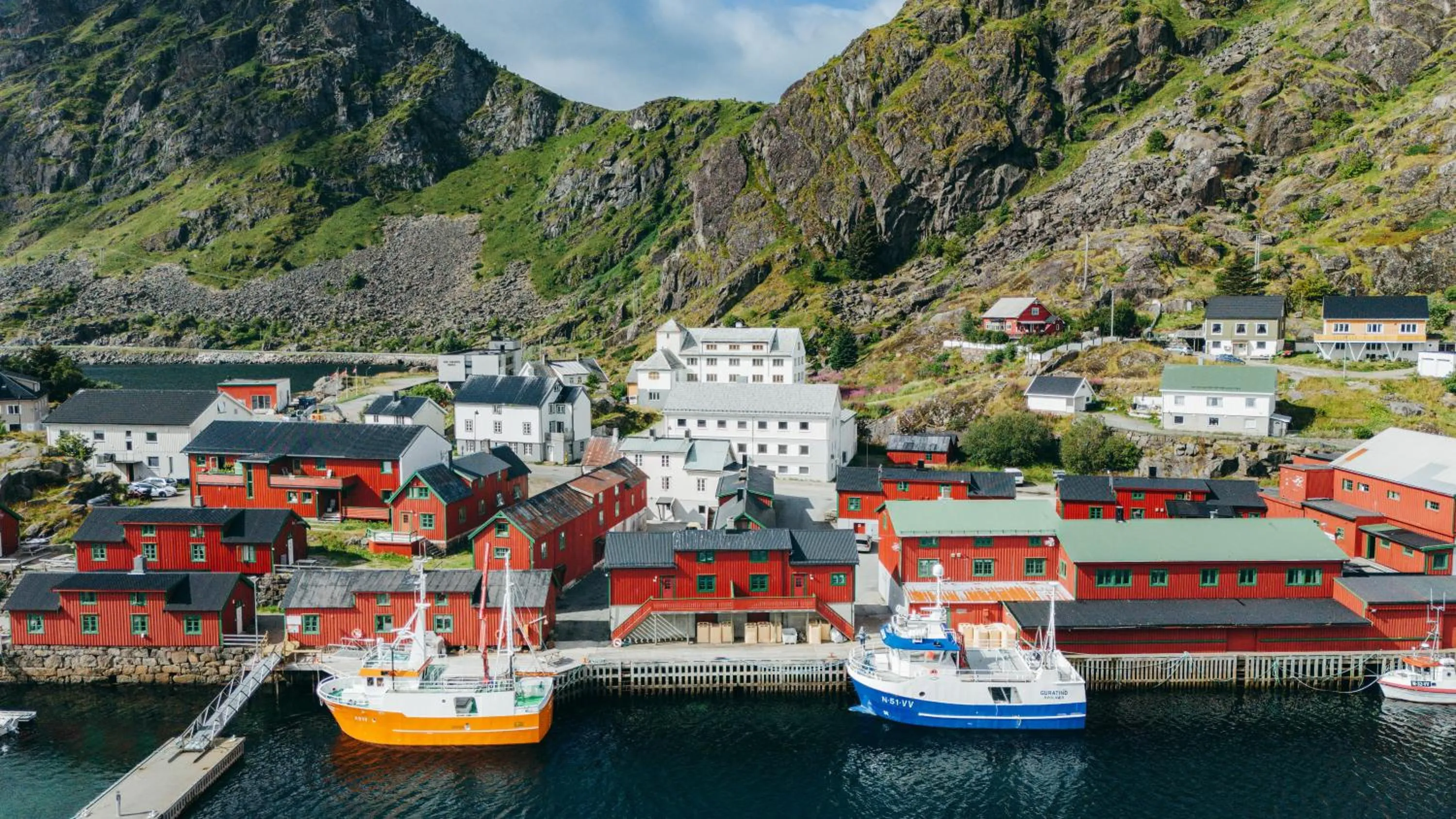 Property building in Live Lofoten Hotel
