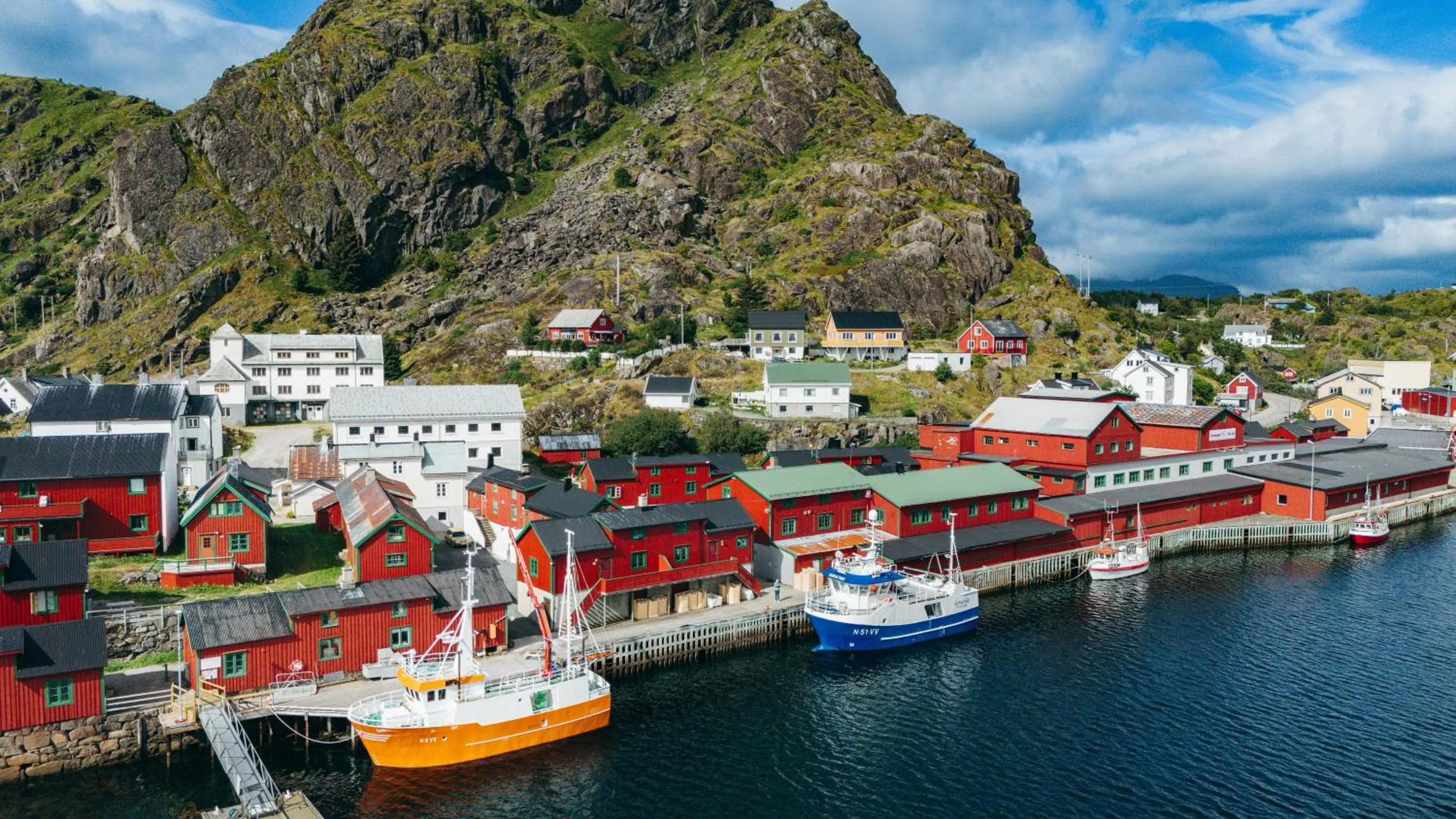 Property building in Live Lofoten Hotel
