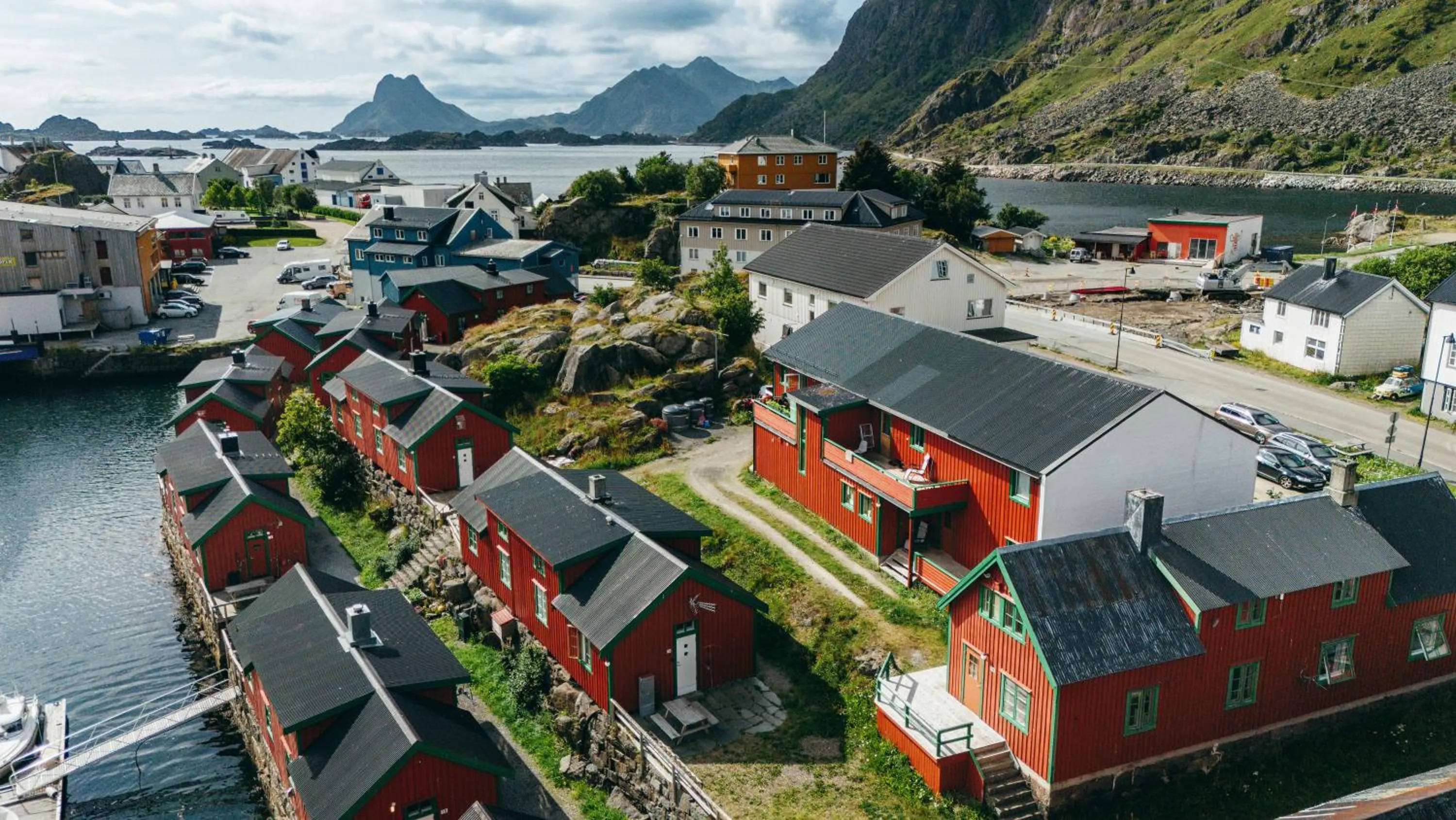 Property building in Live Lofoten Hotel