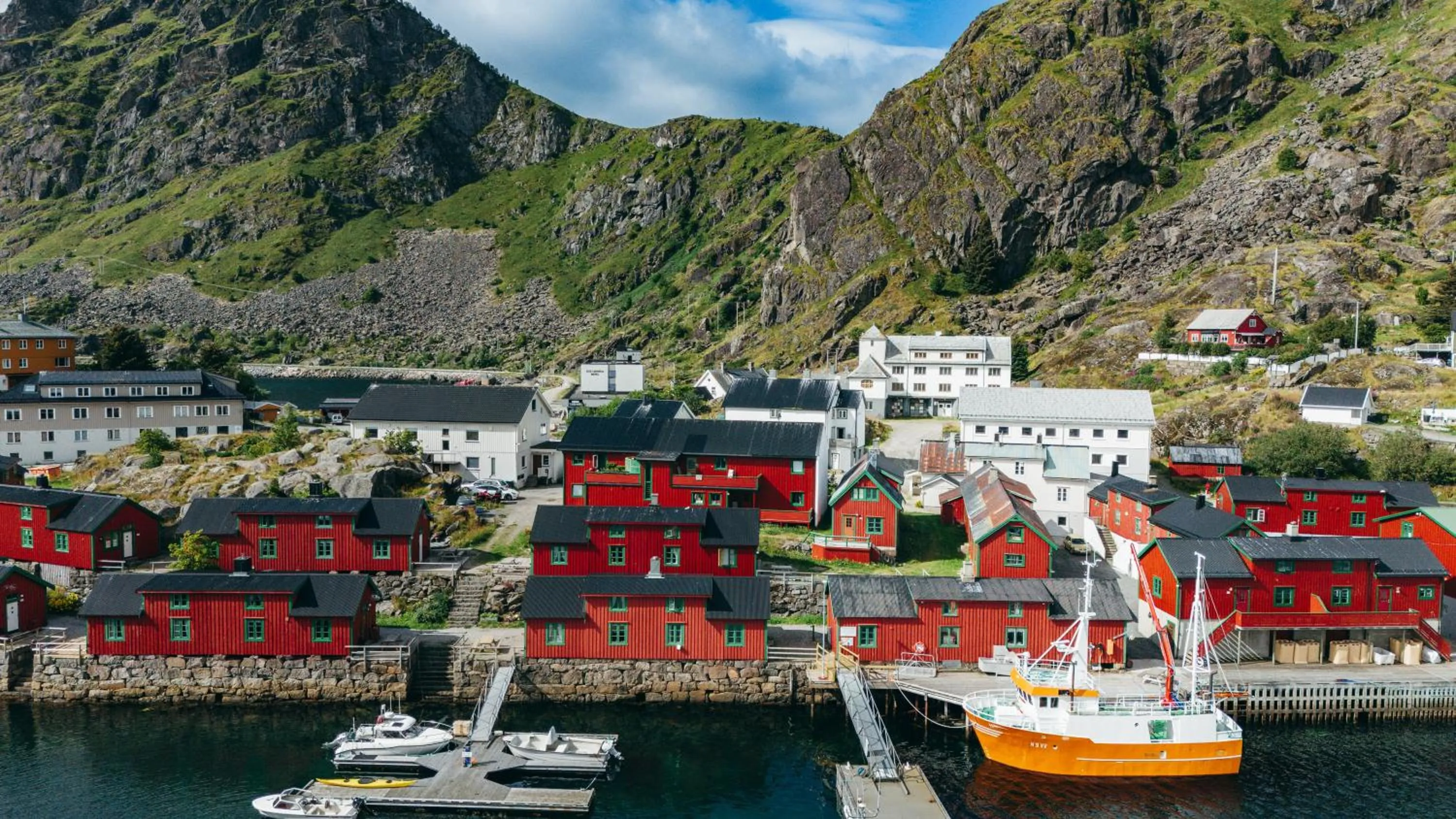 Property building in Live Lofoten Hotel