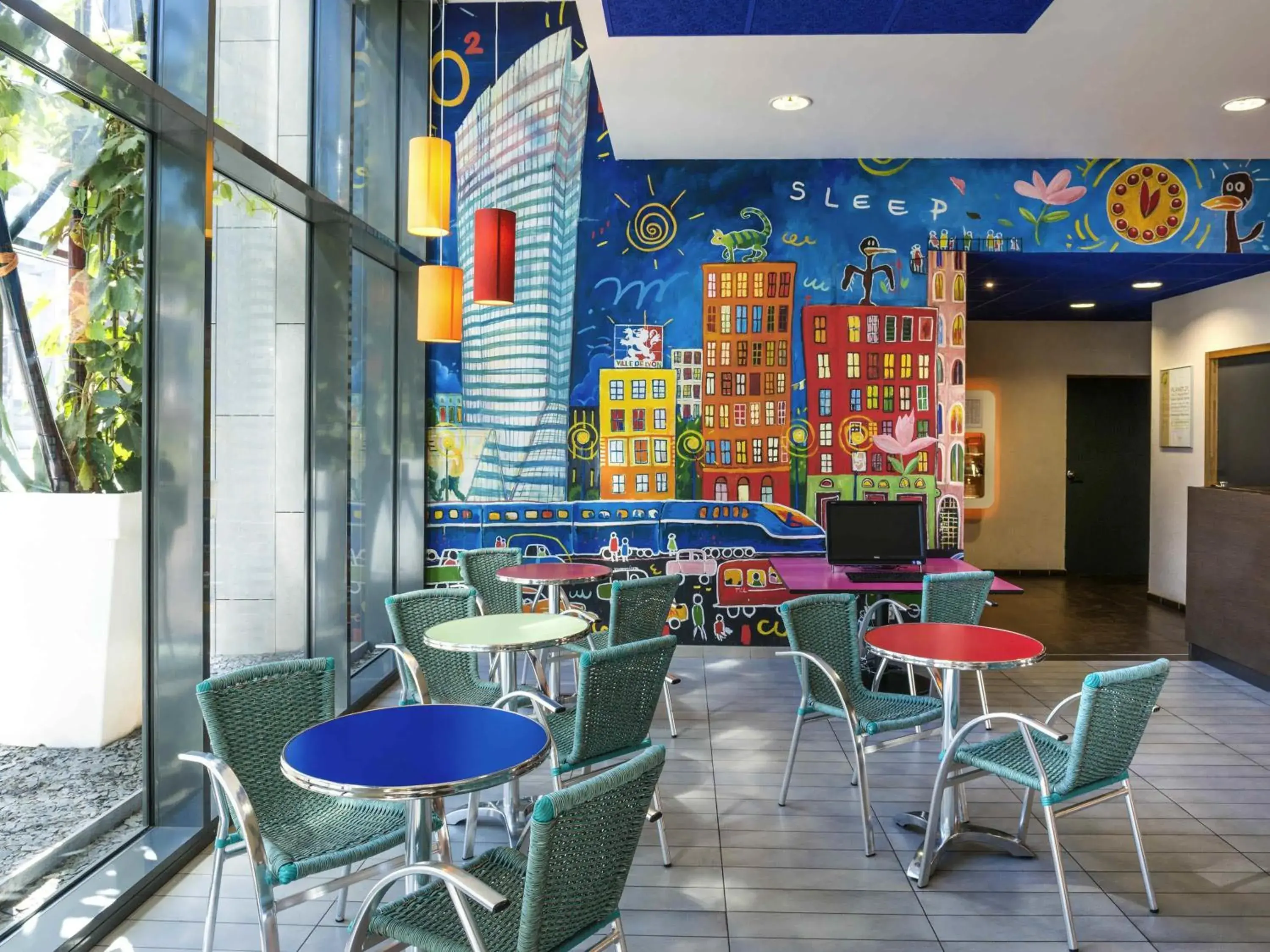 Property building in Ibis Budget Lyon Centre - Gare Part Dieu Property building in Ibis Budget Lyon Centre - Gare Part Dieu