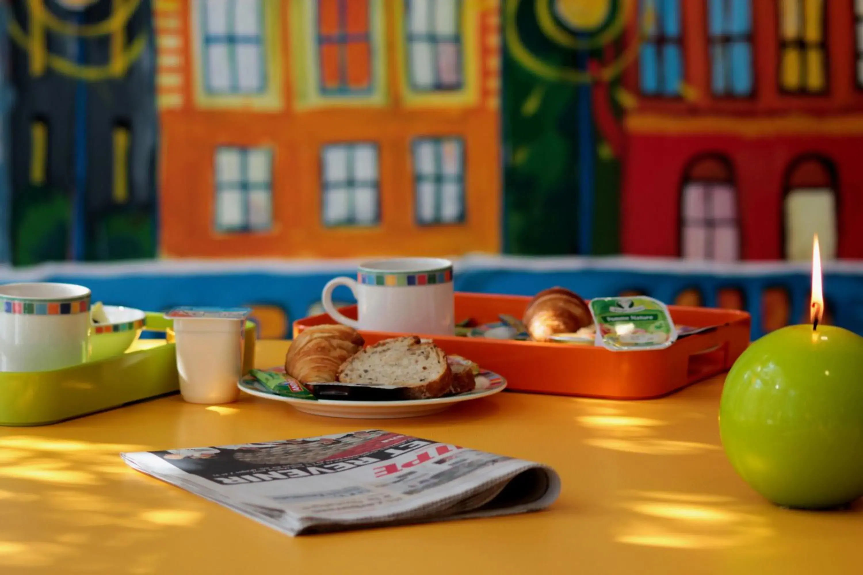 Buffet breakfast in Ibis Budget Lyon Centre - Gare Part Dieu Buffet breakfast in Ibis Budget Lyon Centre - Gare Part Dieu