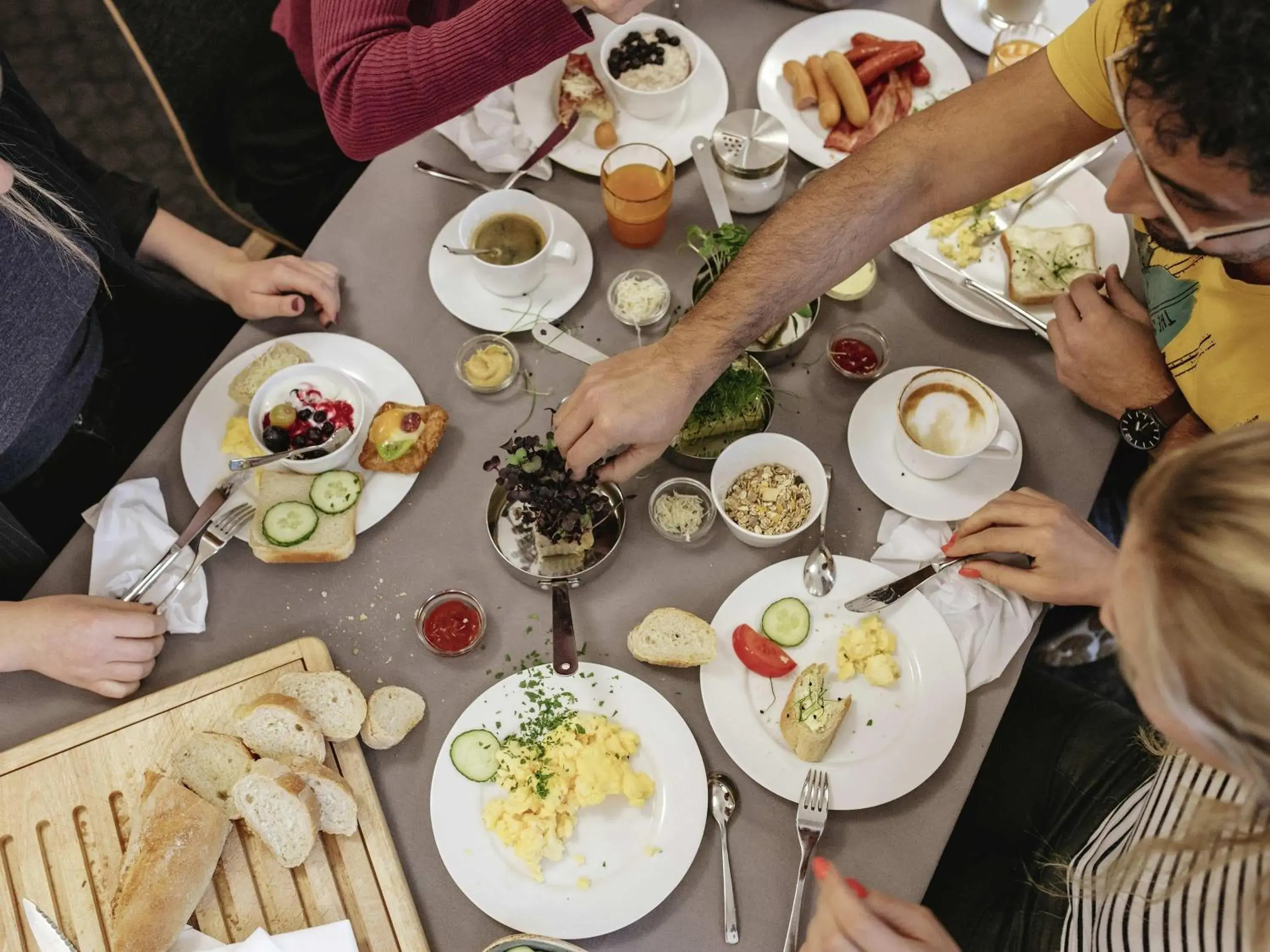 Breakfast in Mercure Hotel Raphael Wien Breakfast in Mercure Hotel Raphael Wien